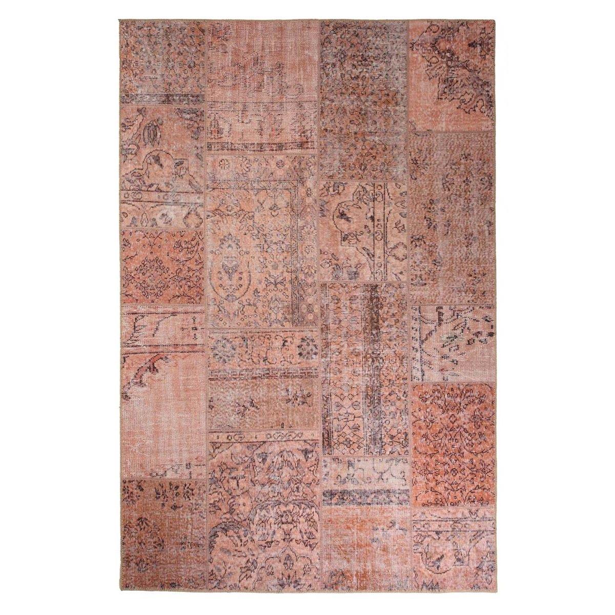 Heritaged Patchwork Vloerkleed Fade Heritage Beige Terracotta Kopen