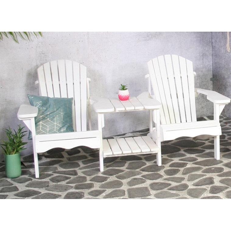 Sens-Line Tuinbank Romeo Duo Wit
