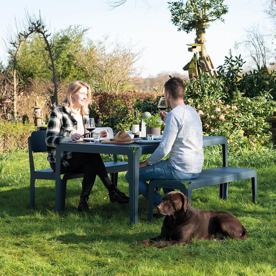 Weltevree | Bended Table | Aluminium Tuintafel 90x180cm