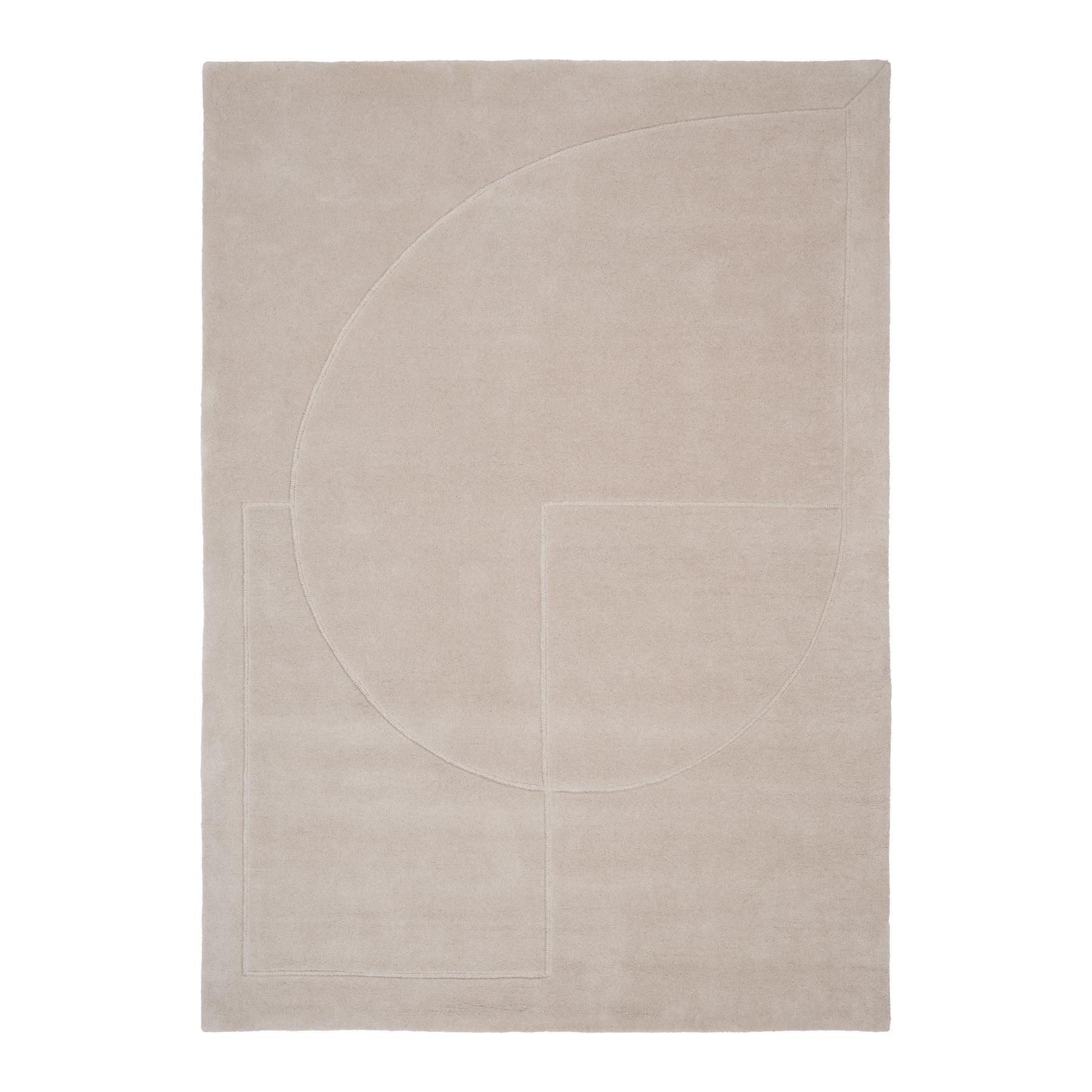 Linie Design Lineal Poem Vloerkleed 170 x 240 cm - Beige