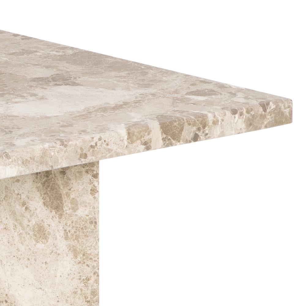 by fonQ Stone Salontafel - Rechthoekig - Bruin
