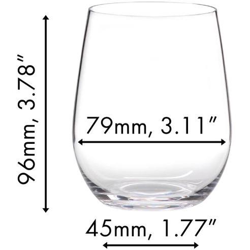 Riedel Witte Wijnglazen O Wine - Viognier | Chardonnay - Pay 3 Get 4