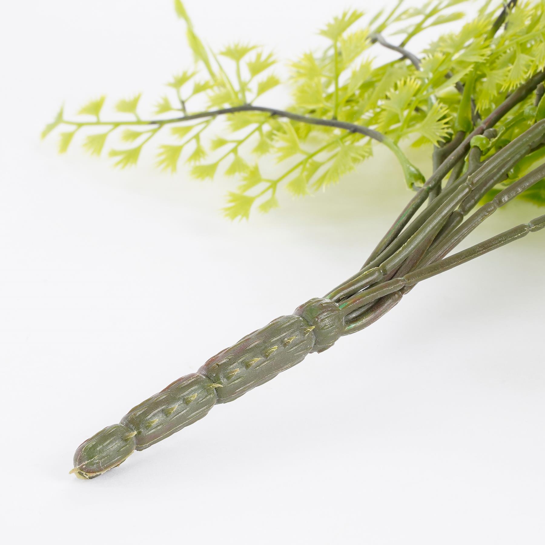 Mica Decorations Cypres Kunst Hangplant - H95 cm - Groen