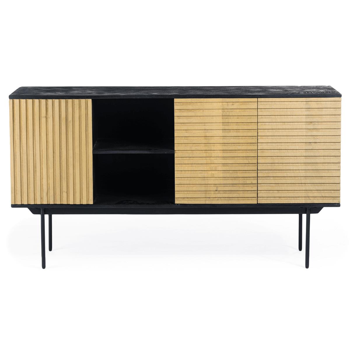 Vurna - Kaplan dressoir 160 cm mango naturel