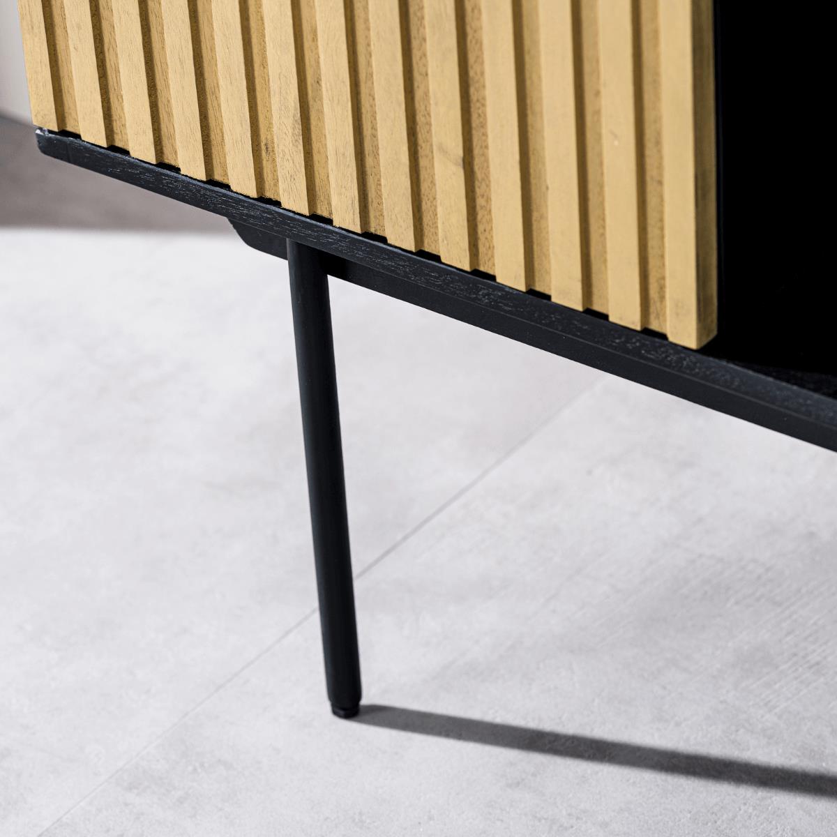 Vurna - Kaplan dressoir 160 cm mango naturel