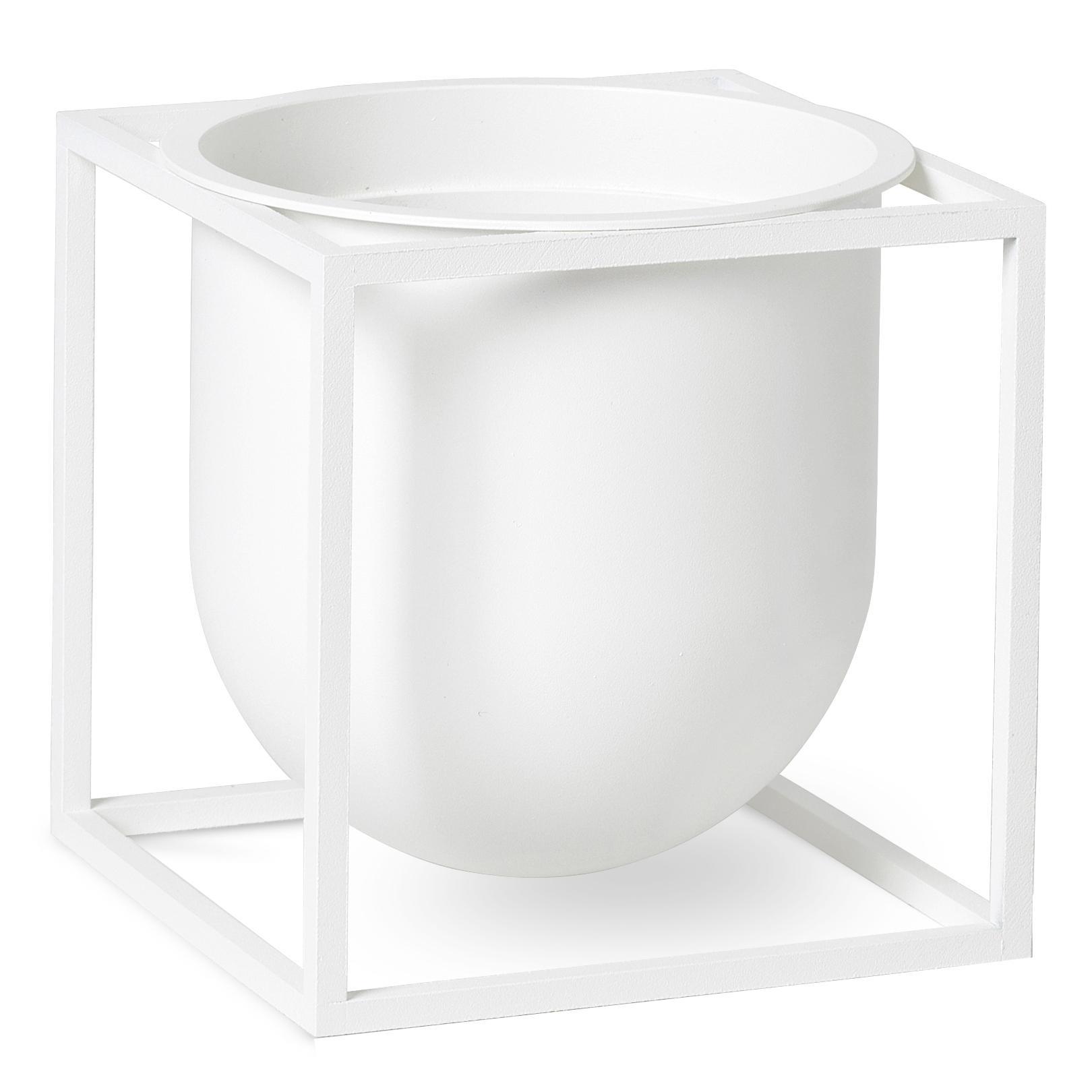 Audo Copenhagen Kubus 14 plantenbak wit