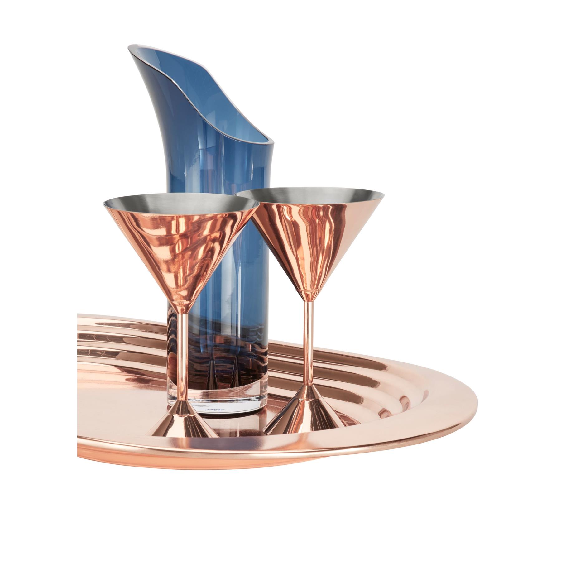 Tom Dixon Plum Martini glas set van 2