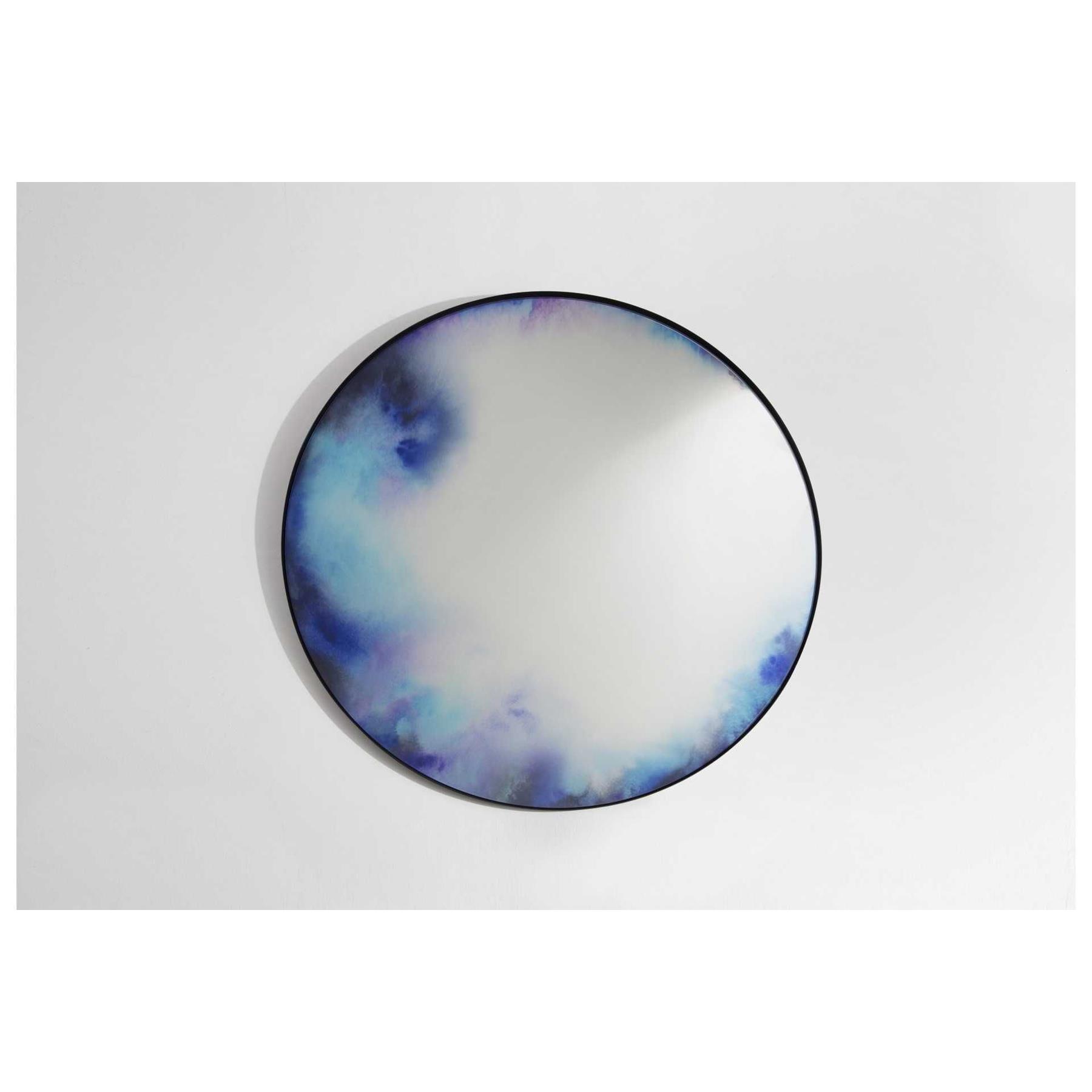 Petite Friture Francis spiegel extra large Ø110 blauw