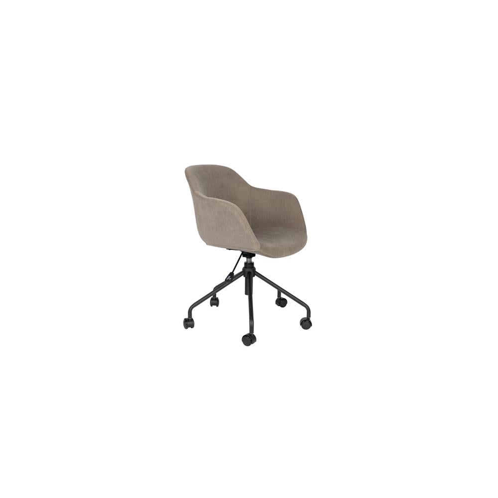 ANLI STYLE OFFICE CHAIR JUNZO RIB GREY