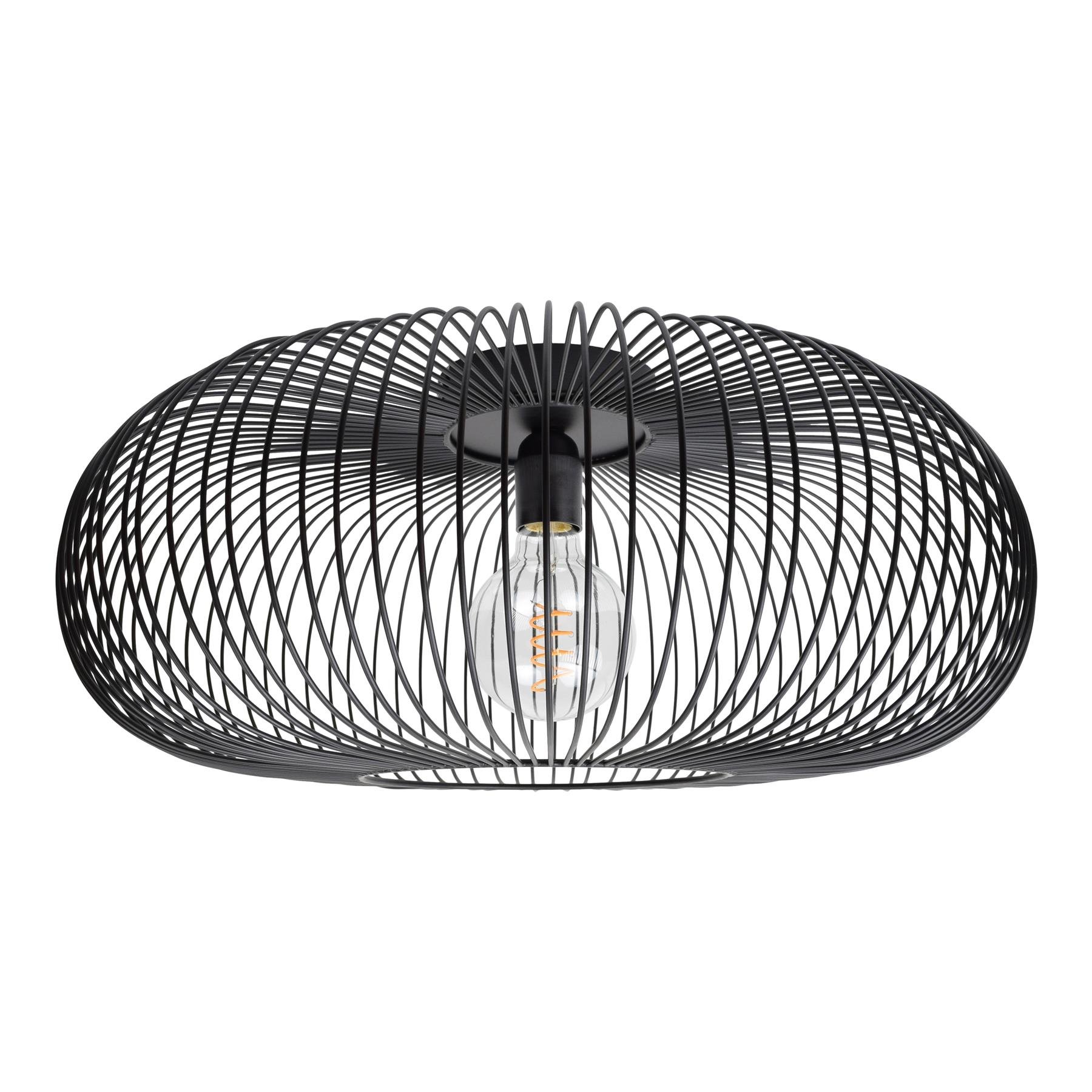 Urban Interiors Meya plafondlamp XL – Metaal – Zwart – Ø50