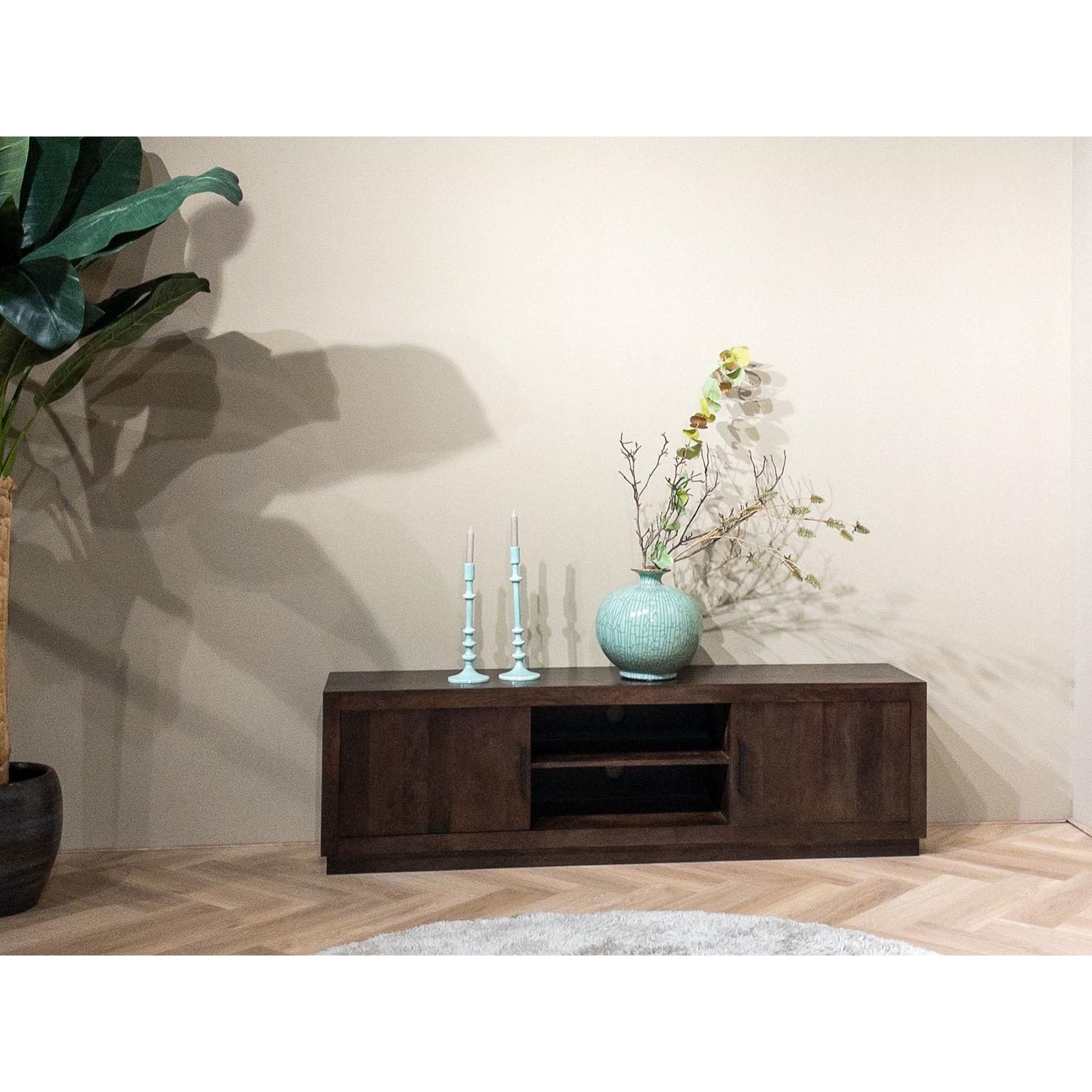Livingfurn - TV Meubel - Jaxx Brown 150cm