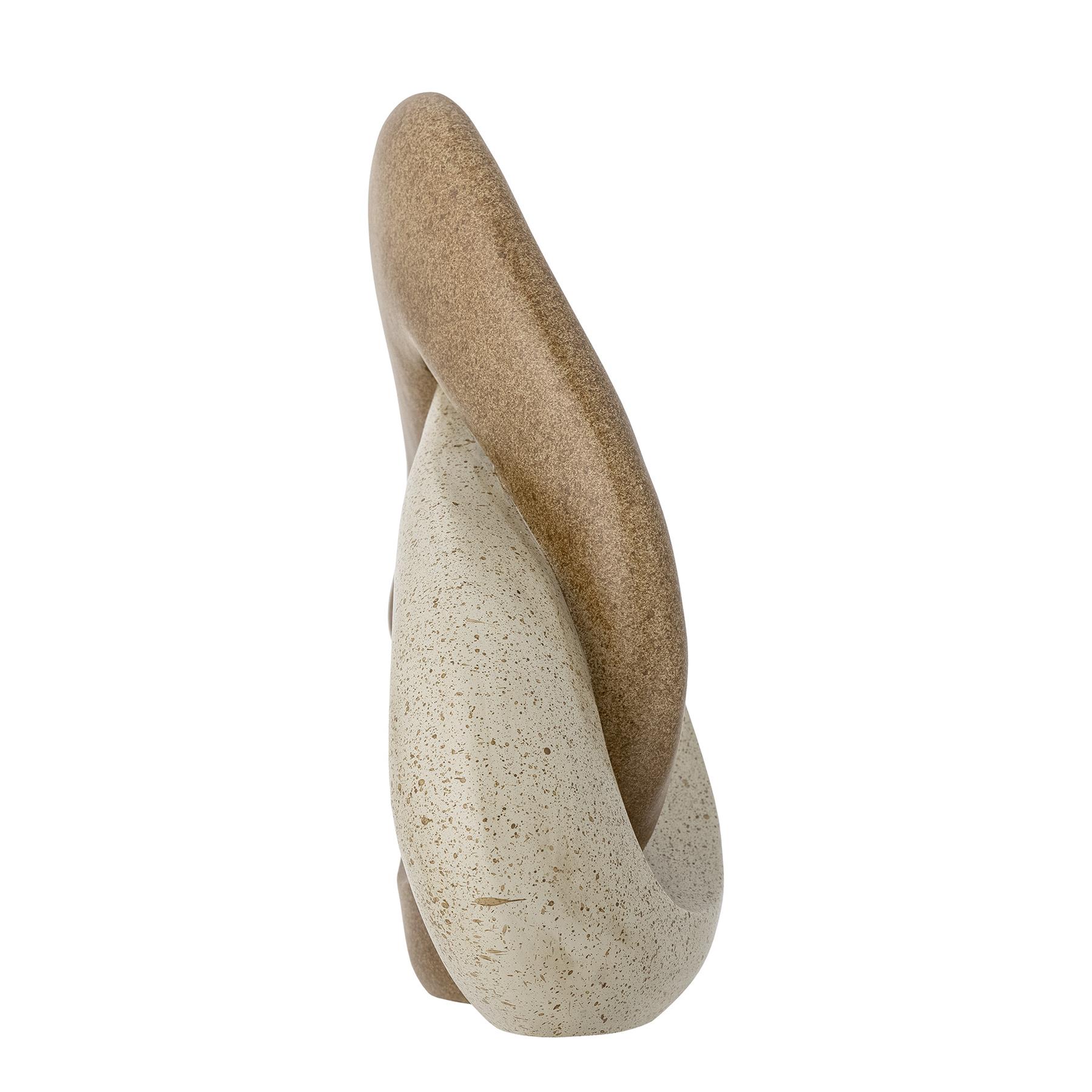 Bloomingville Esad Ornament - 21,5 x 20,5 x 8 cm - Bruin