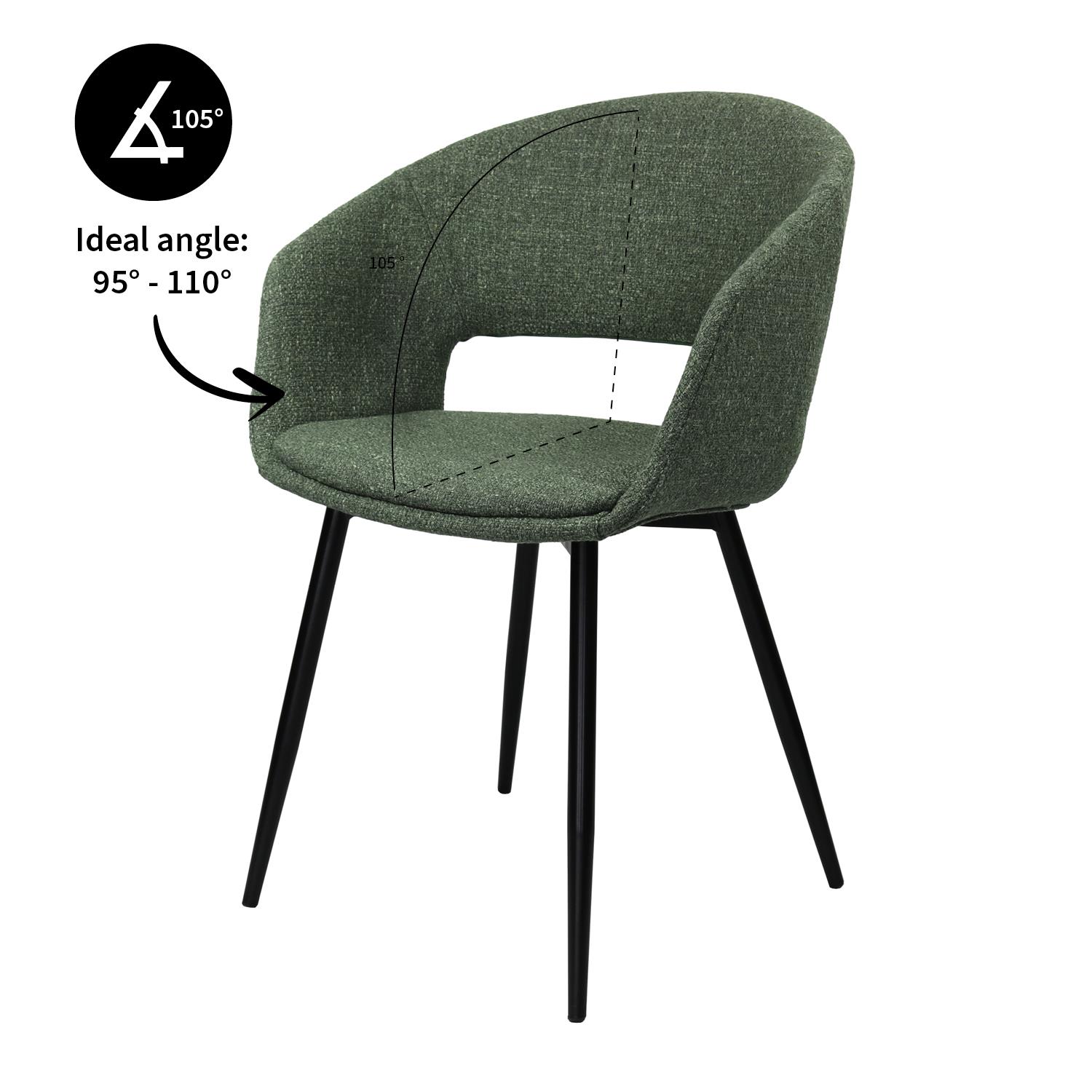 Kick stoel Dean - Groen