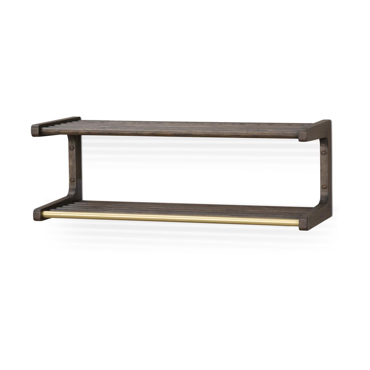 Rowico Home Inverness houten kapstok donker eiken - 80 x 28 cm