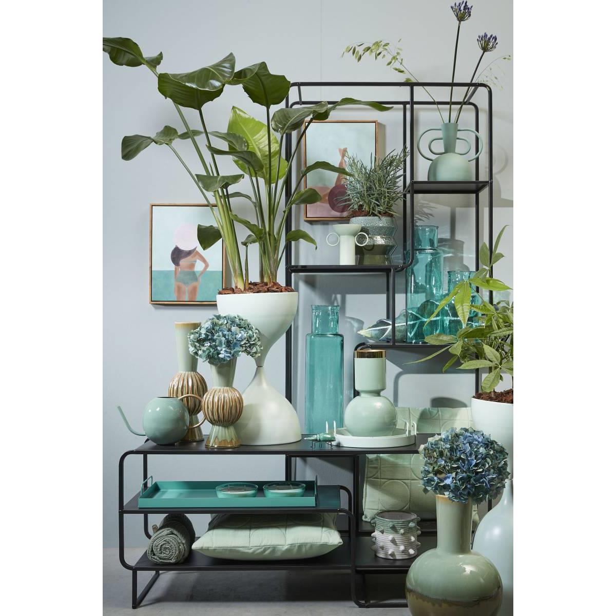 Mica Decorations Holm Vaas H 52 cm - Groen