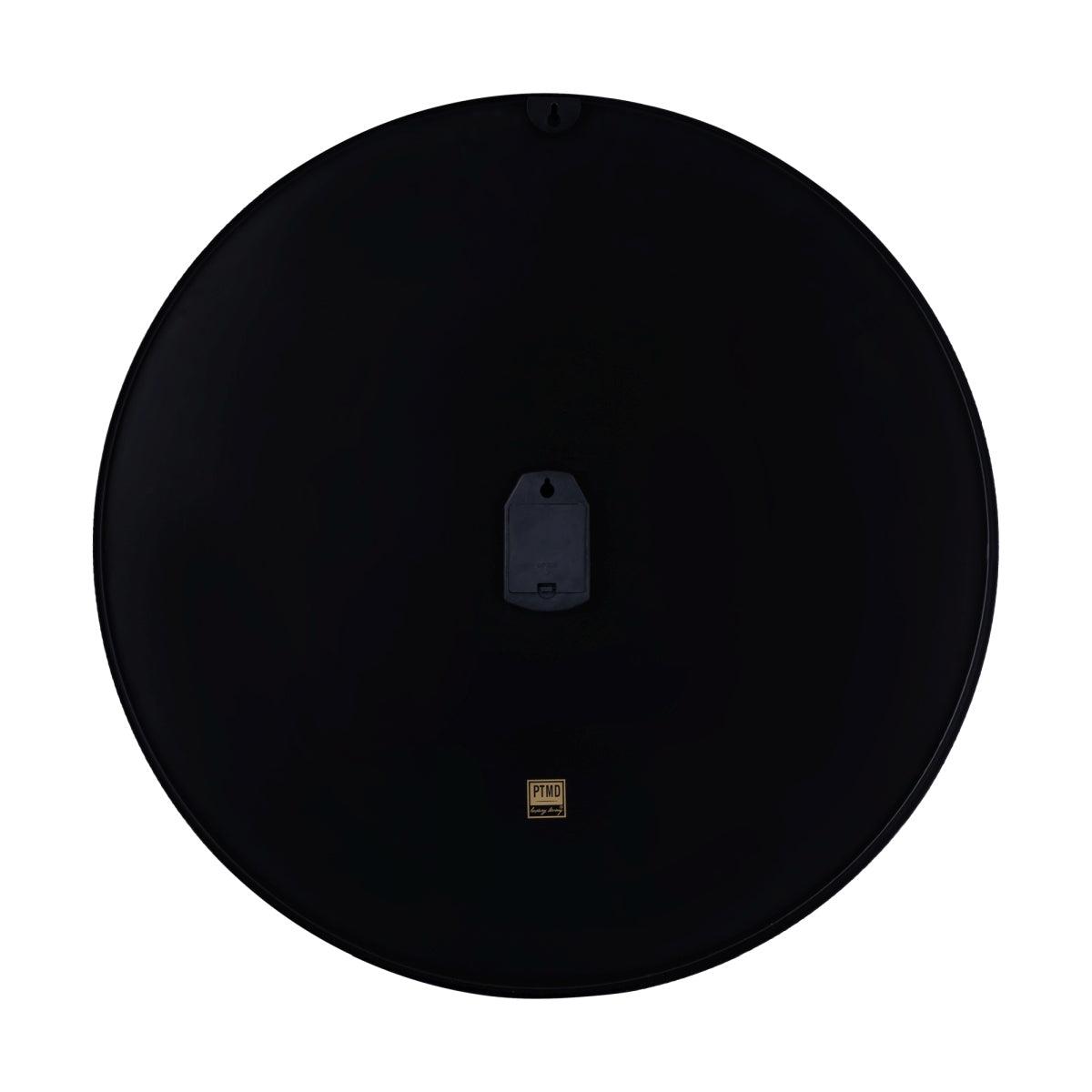 PTMD Emmett Klok - 71x2x71 cm - Ijzer - Zwart