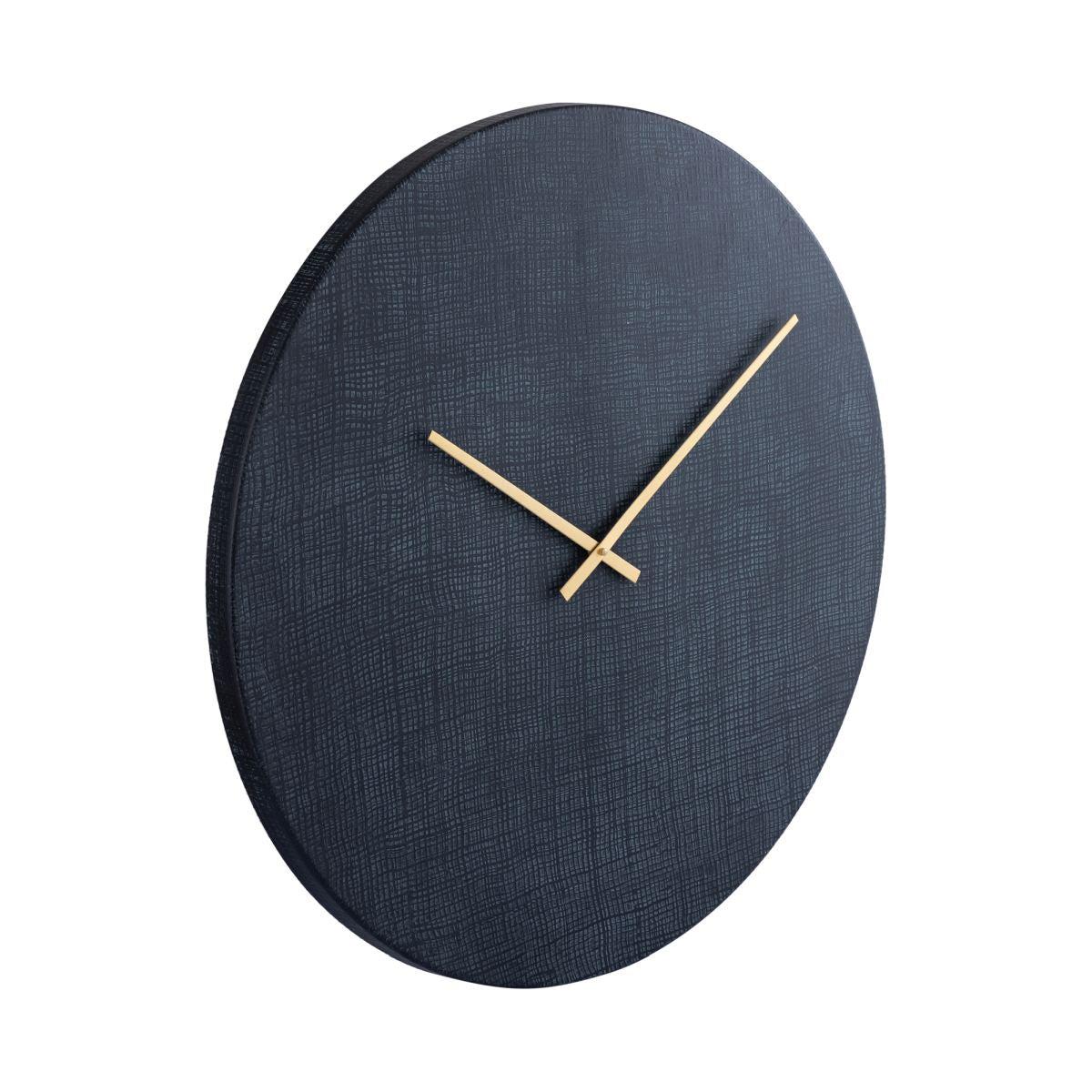 PTMD Emmett Klok - 71x2x71 cm - Ijzer - Zwart