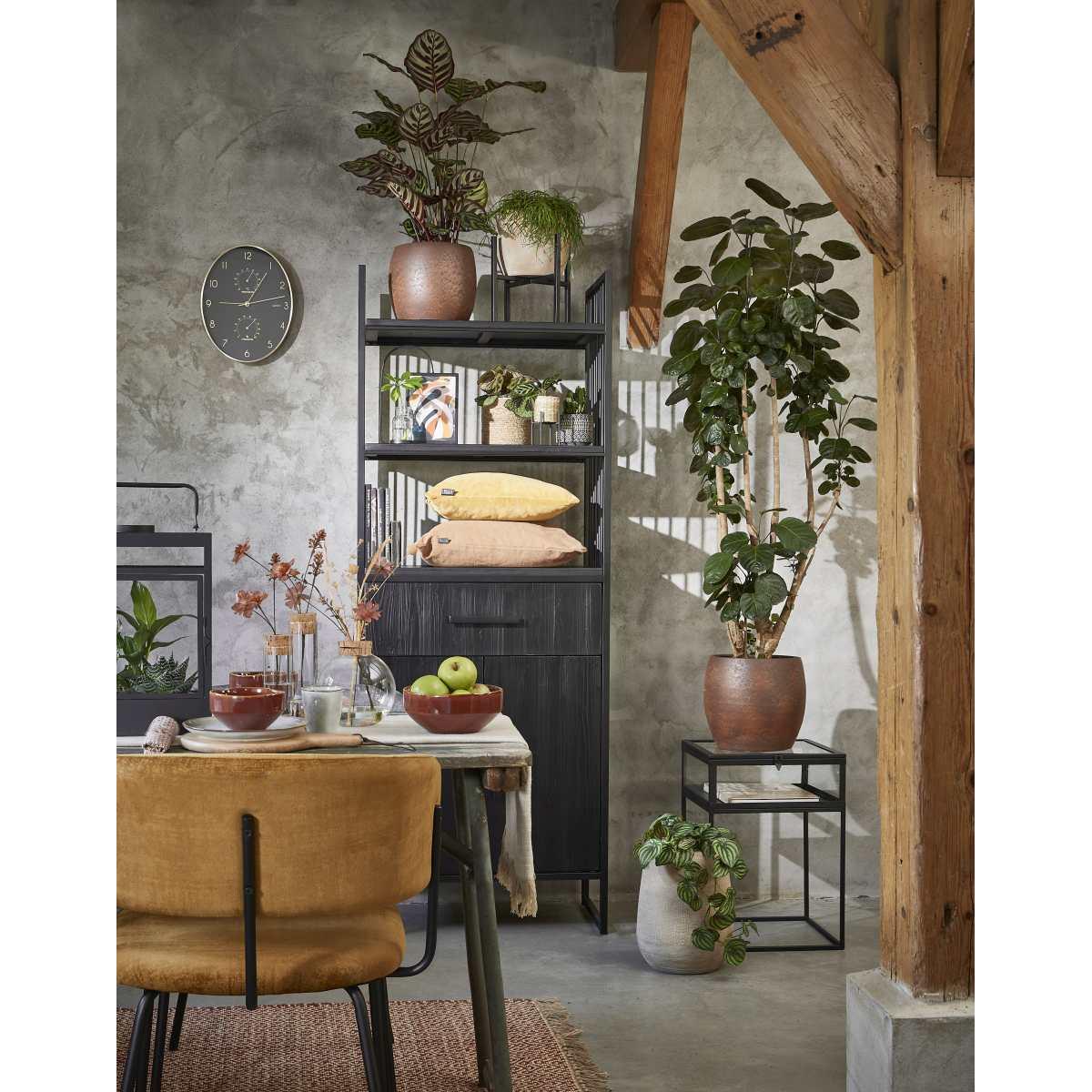 Mica Decorations plantenpot - roest|terracotta bruin - H22xD24cm