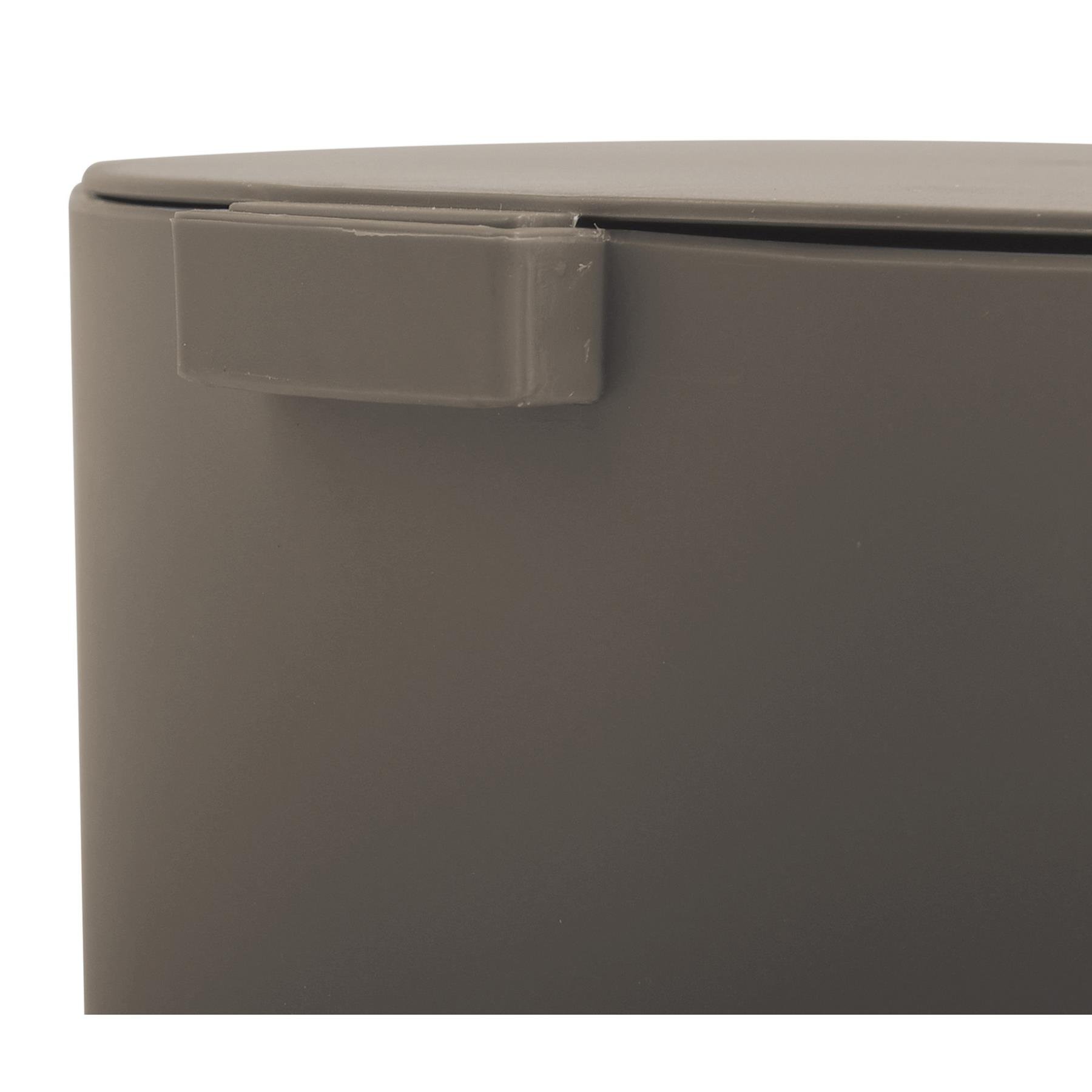 MSV Pedaalemmer - taupe - 3L - 15 x 27 cm