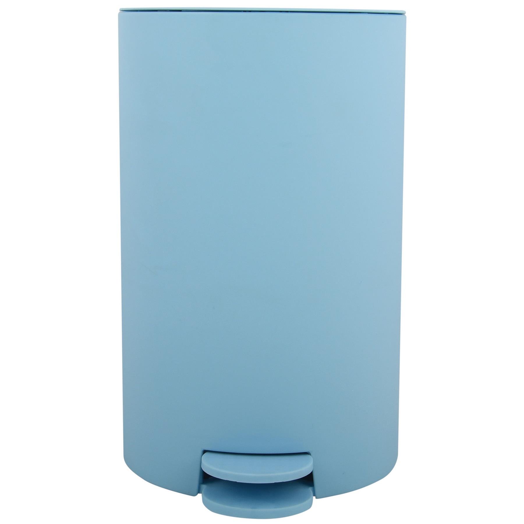 MSV badkamer|toilet pedaalemmer - lichtblauw - 3L - 15 x 27cm