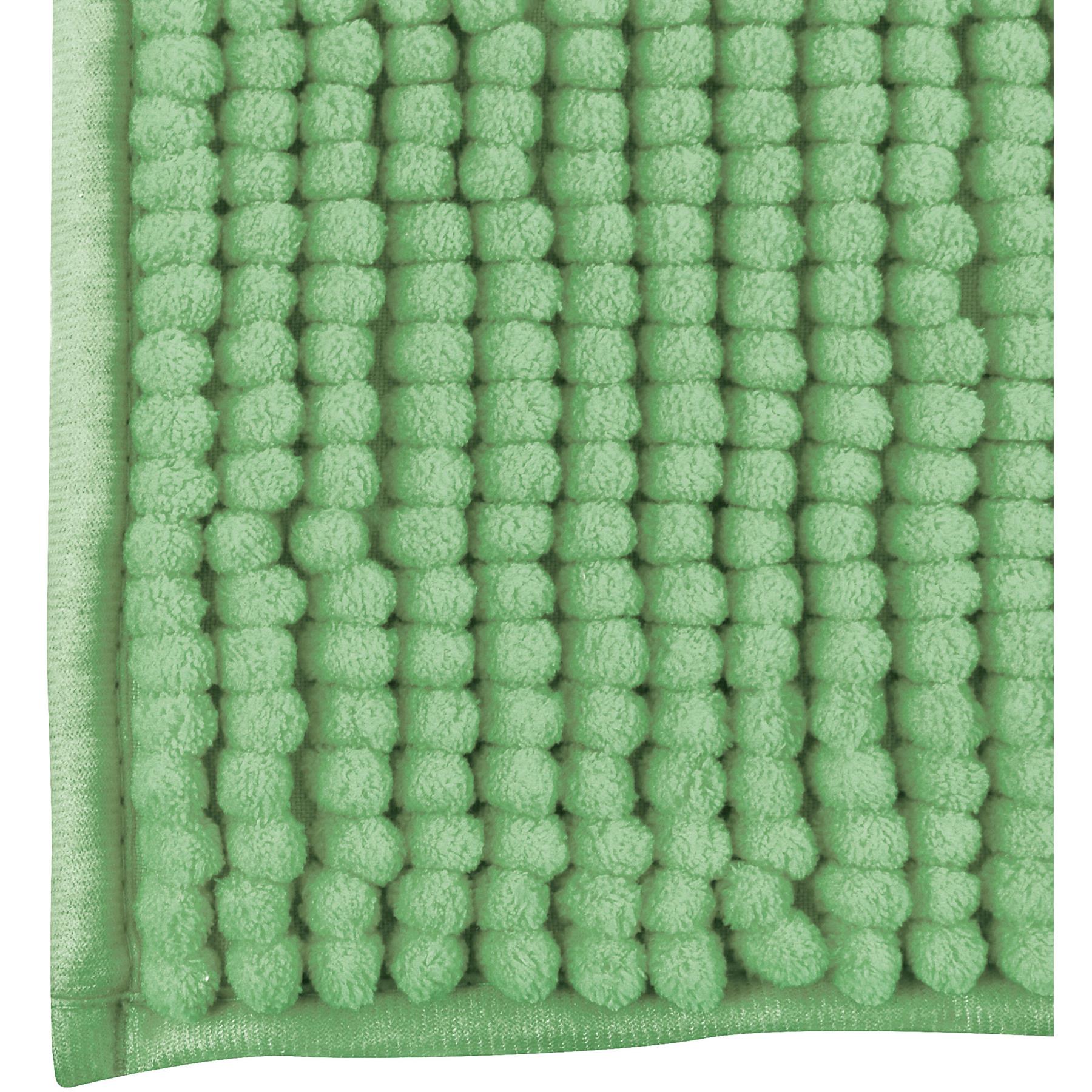MSV Badkamerkleed|badmat voor op de vloer - groen - 60 x 90 cm