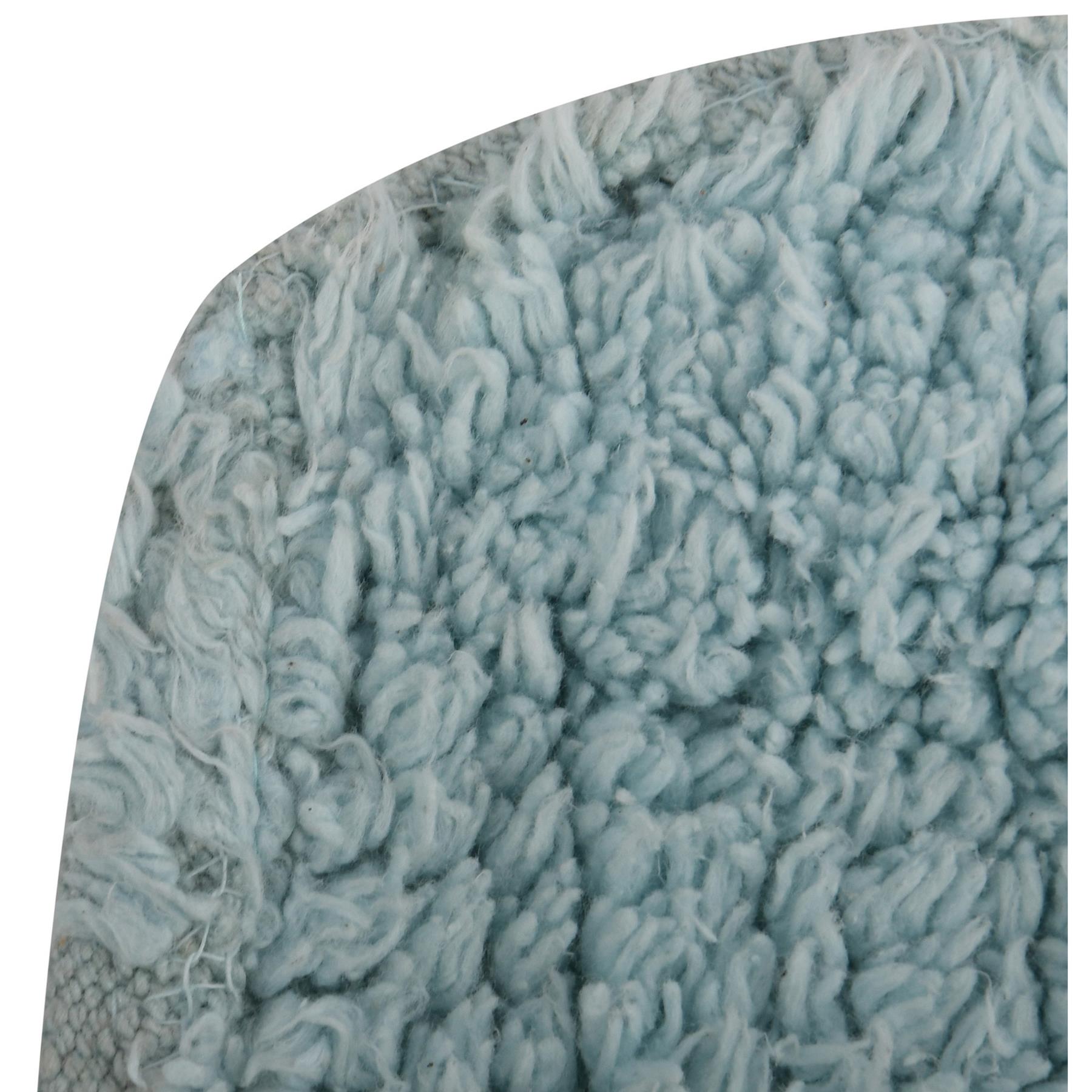 MSV WC|Badkamerkleed|badmat voor op de vloer - lichtblauw - 45 x 35 cm