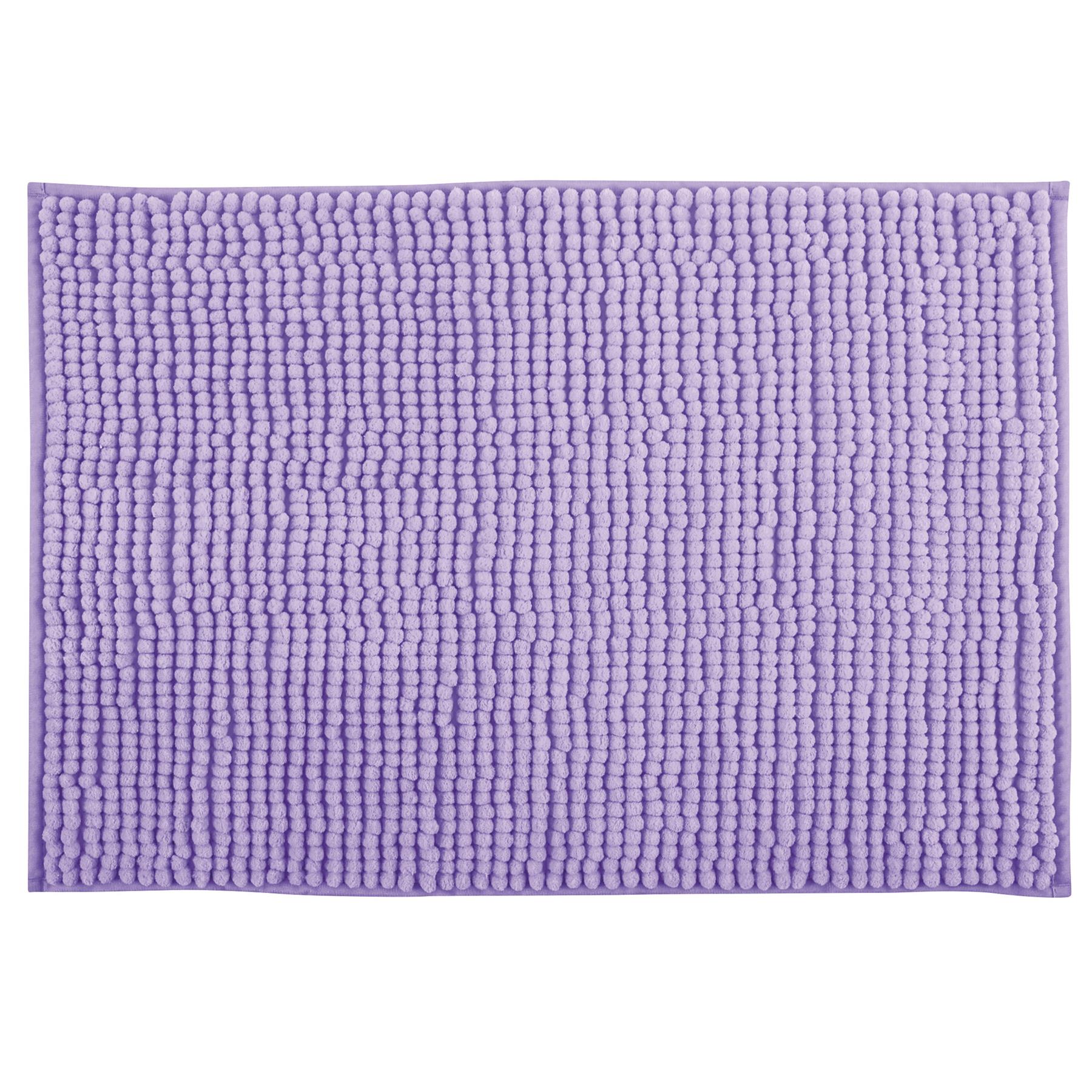 MSV Badkamerkleed|badmat tapijtje - lila paars - 40 x 60 cm