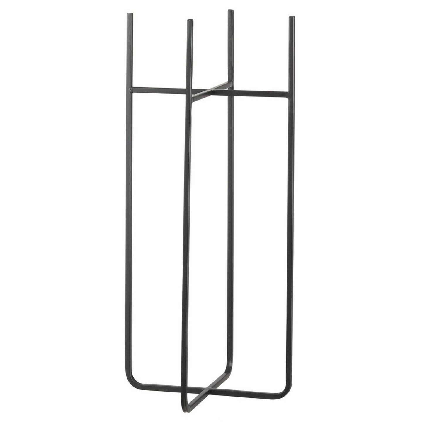 Mica Decorations bloempot plantenstandaard|verhoger - zwart - H55 x B2