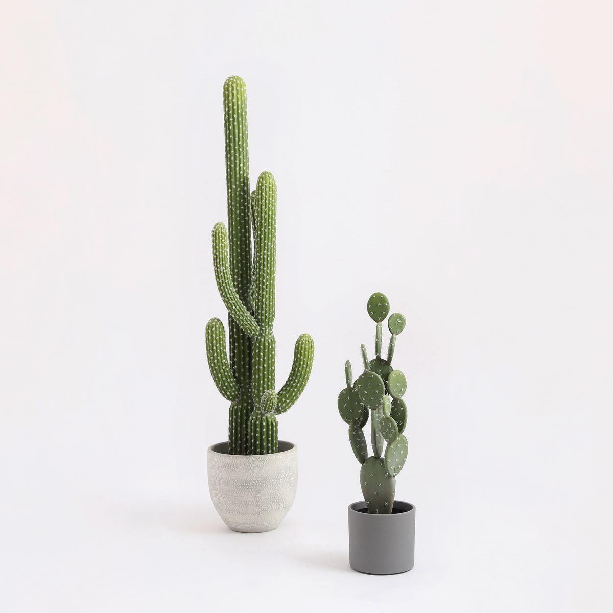 Mica Decorations Bloempot - grijs - terracotta - 29 x 26 cm