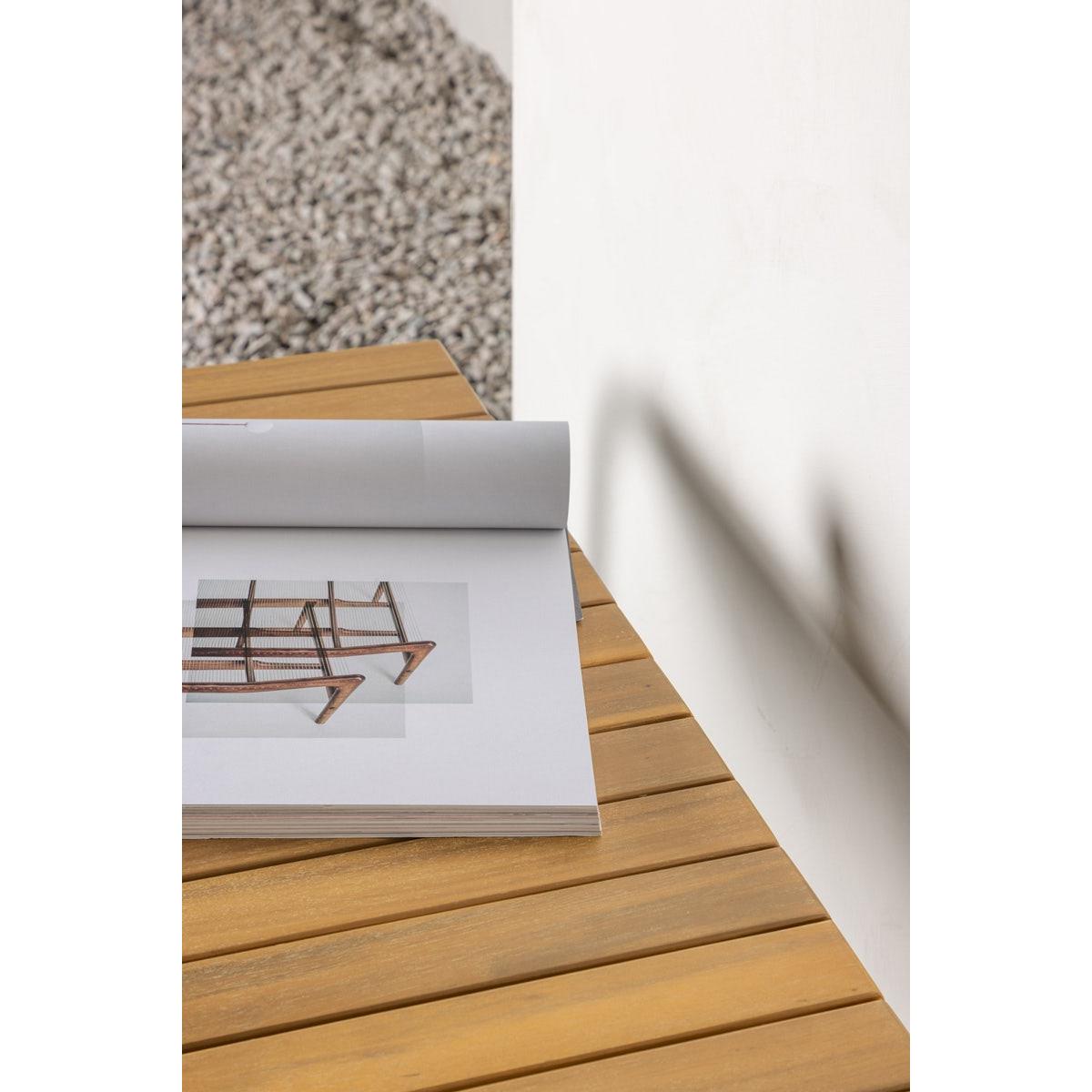 Nest outdoor Jonas tuinbank naturel - 136 x 46 cm