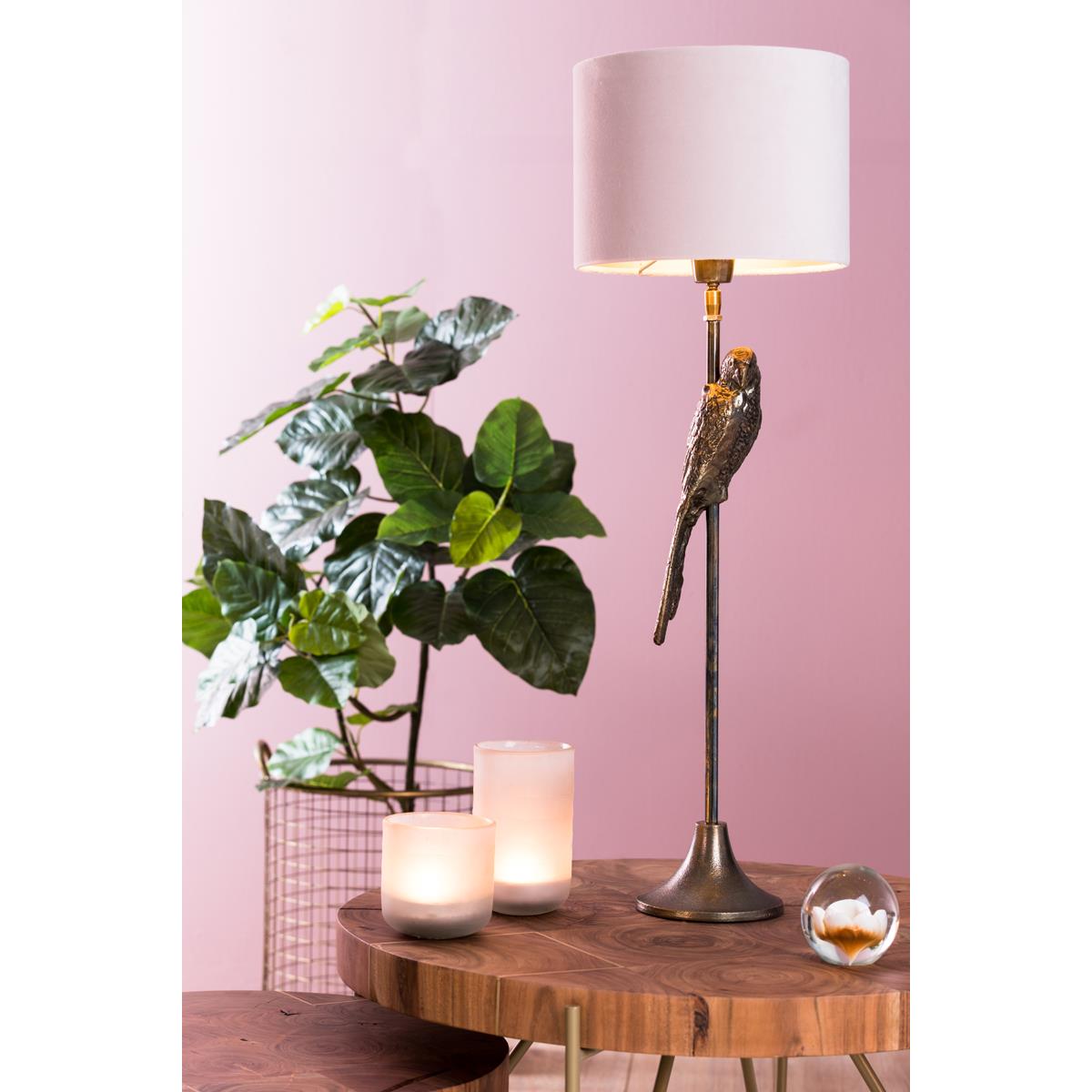 Light & Living Light&living Lampvoet Ø14x63 cm PARROT antiek brons