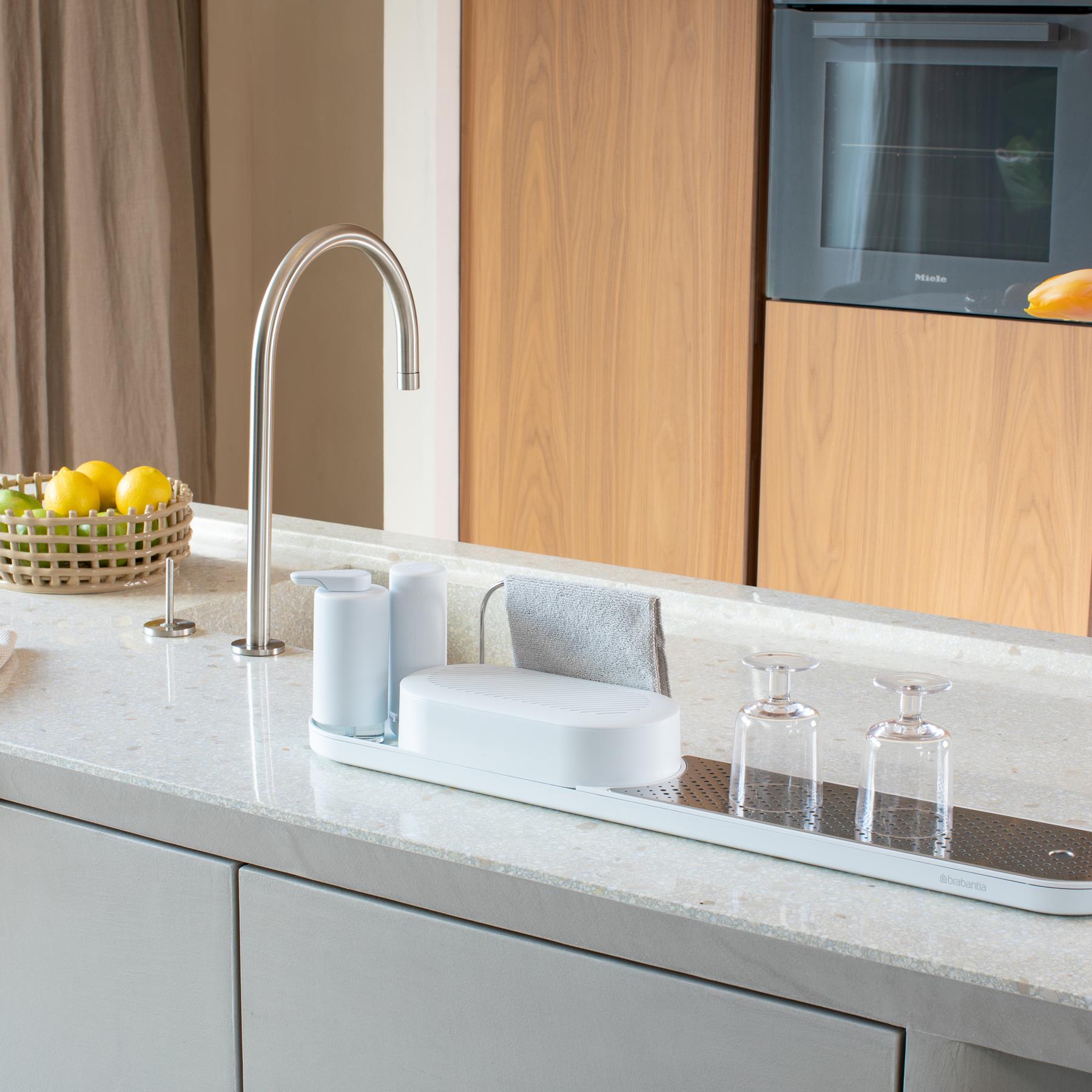 Brabantia SinkStyle Organiser 4-delig - Fresh White