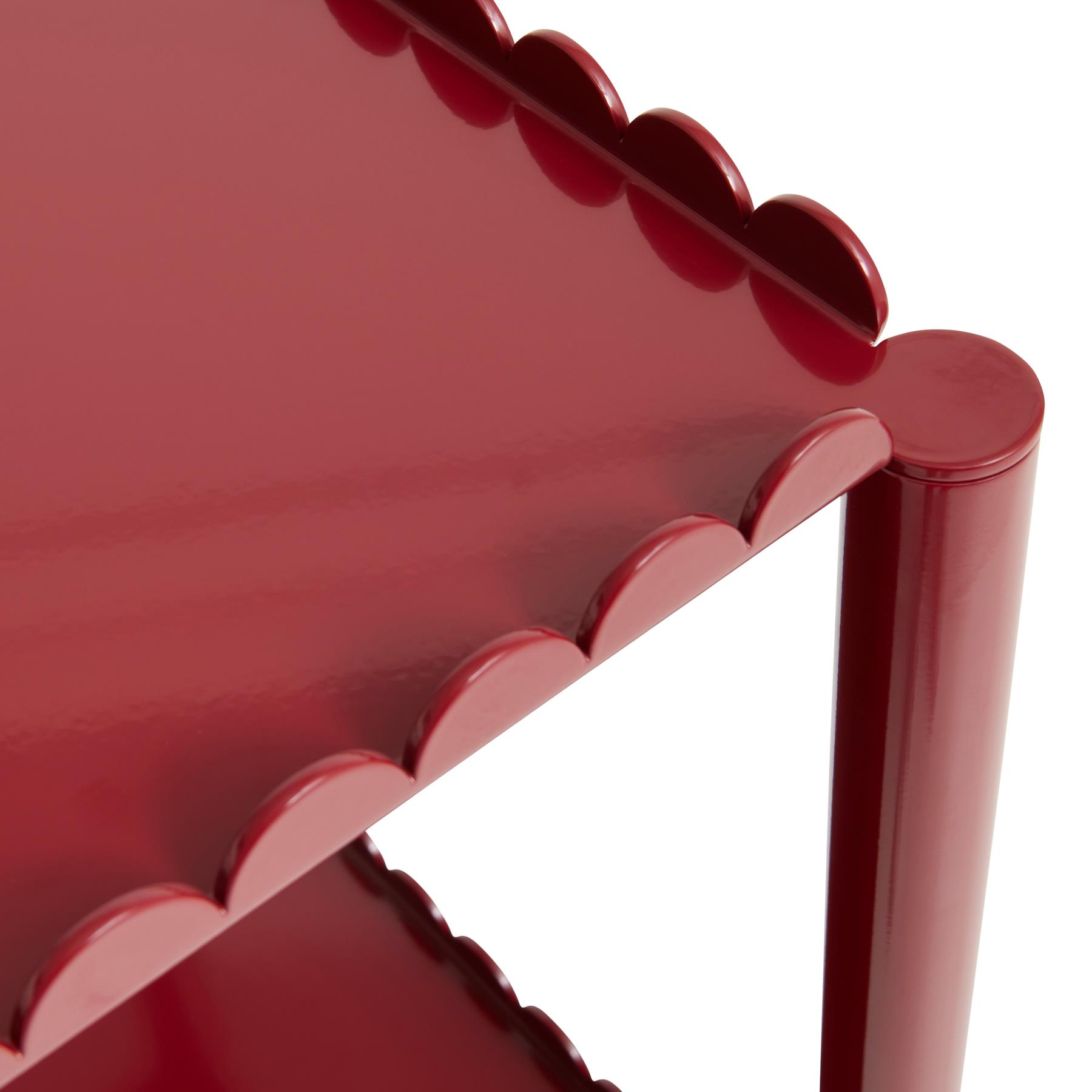 HAY Arcs Trolley High Bijzettafel - Auburn Red