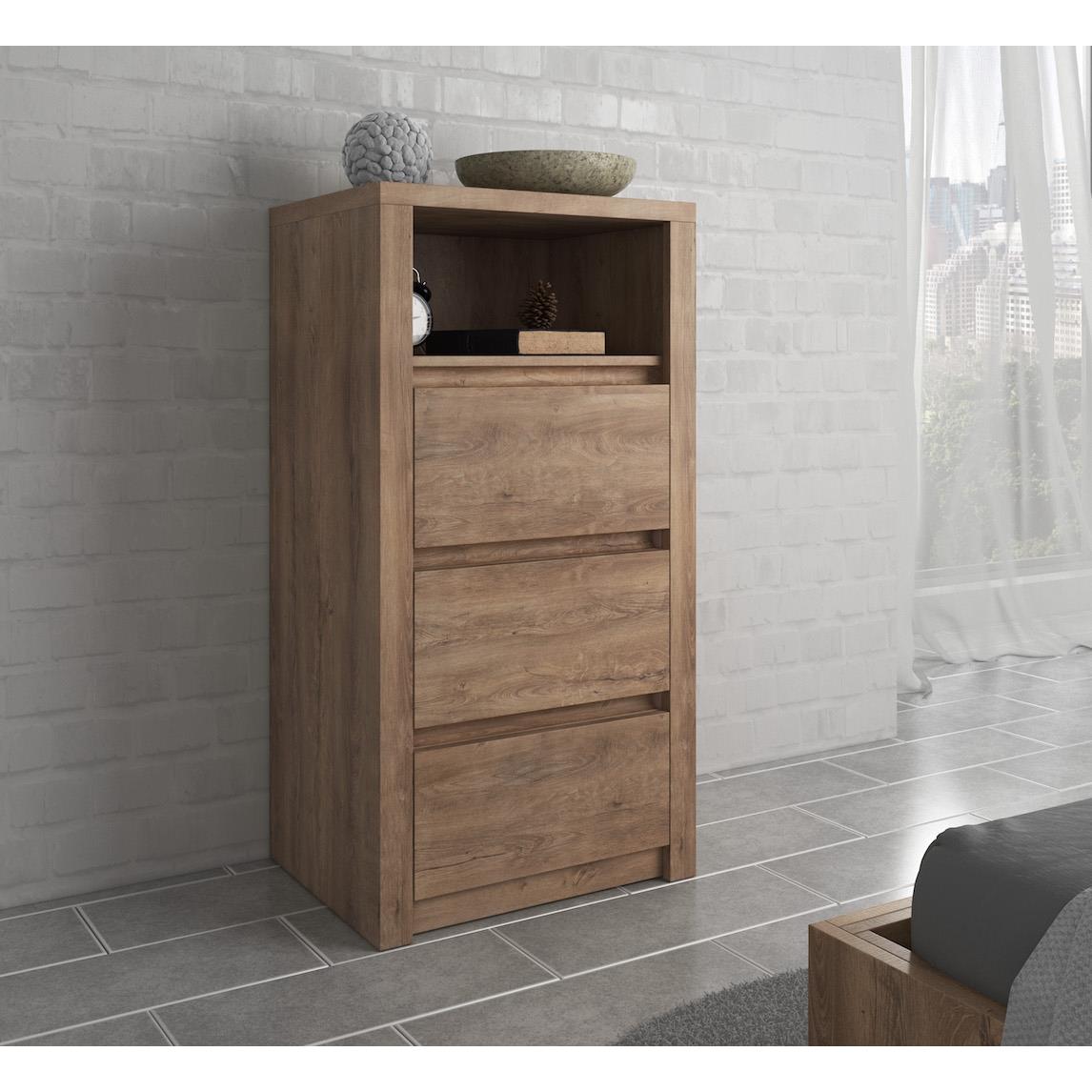 Meubella Ladekast Monaco - Eiken - 50 cm