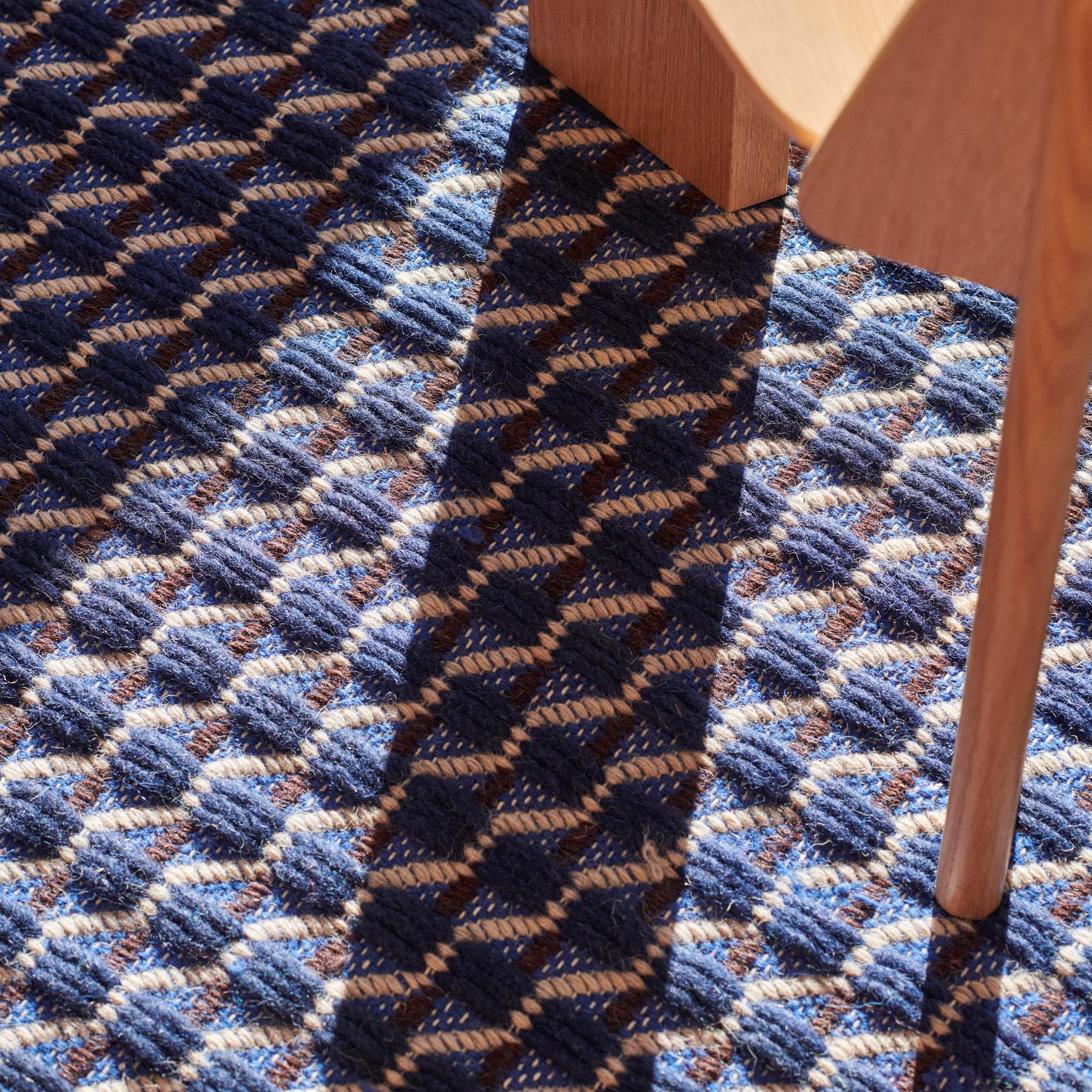 HAY Channel Vloerkleed 170 x 240 cm - Blauw