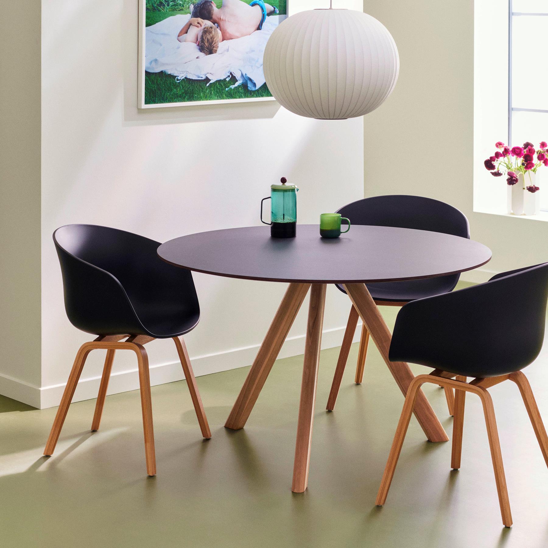 HAY About a Chair AAC22 Stoel - Oak - Black
