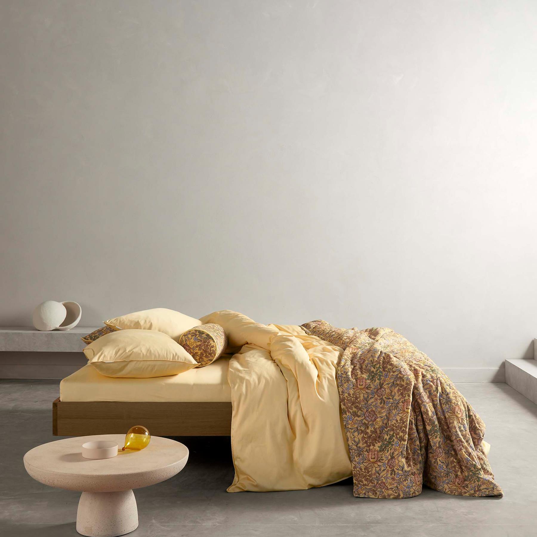Essenza Minte Dekbedovertrek 200 x 220 cm - Yellow Straw