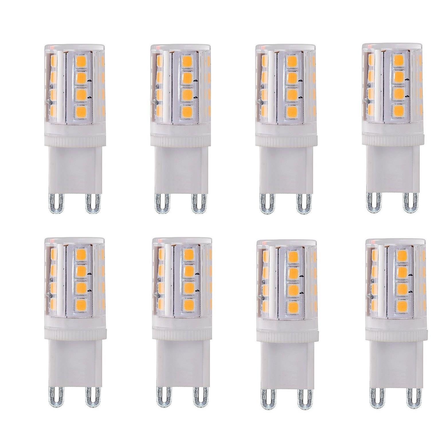 Highlight G9 4Watt Led Lamp incl. Stappendimmer 2700K 8 Stuks