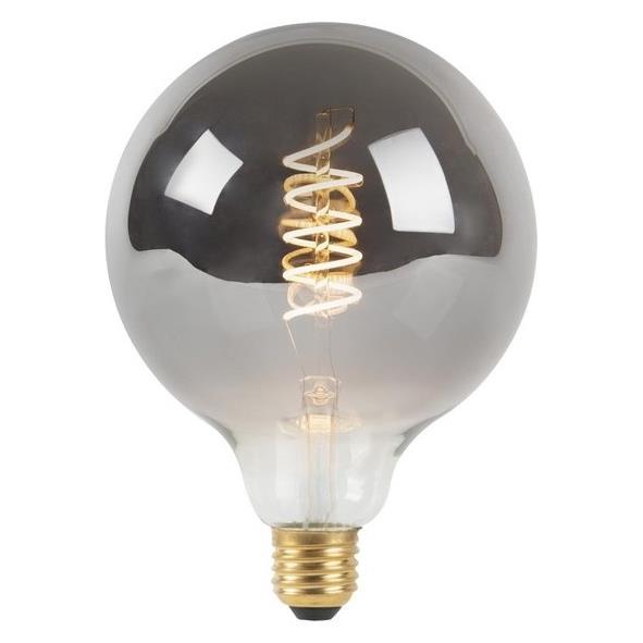 Highlight E27 4Watt Smoke Spiraal 95mm  Dimbaar