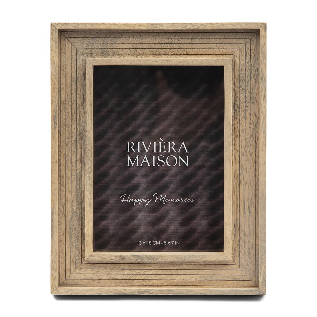 Riviera Maison Fotolijst Bruin, Rechthoek - RM Spezia 13x18