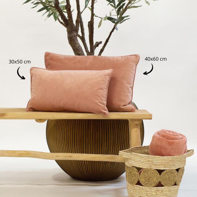 Dutch Decor kussenhoes FINN - 30x50 cm Muted Clay