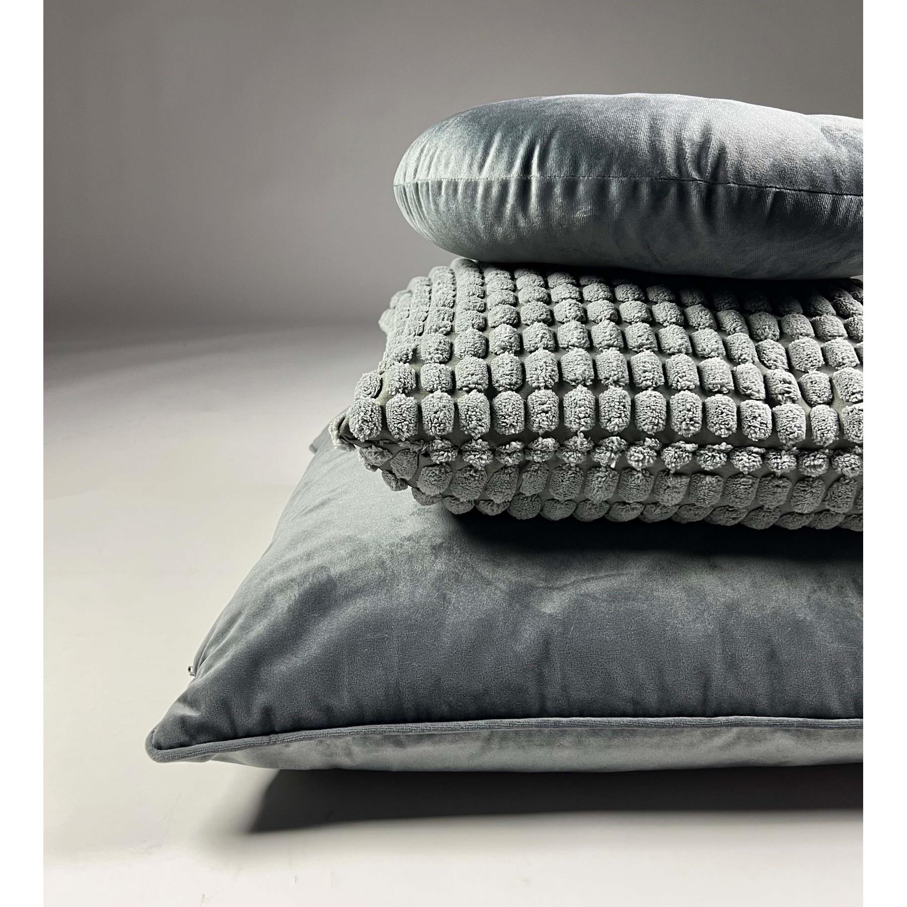 Dutch Decor kussenhoes FINN - 60x60 cm Charcoal Gray