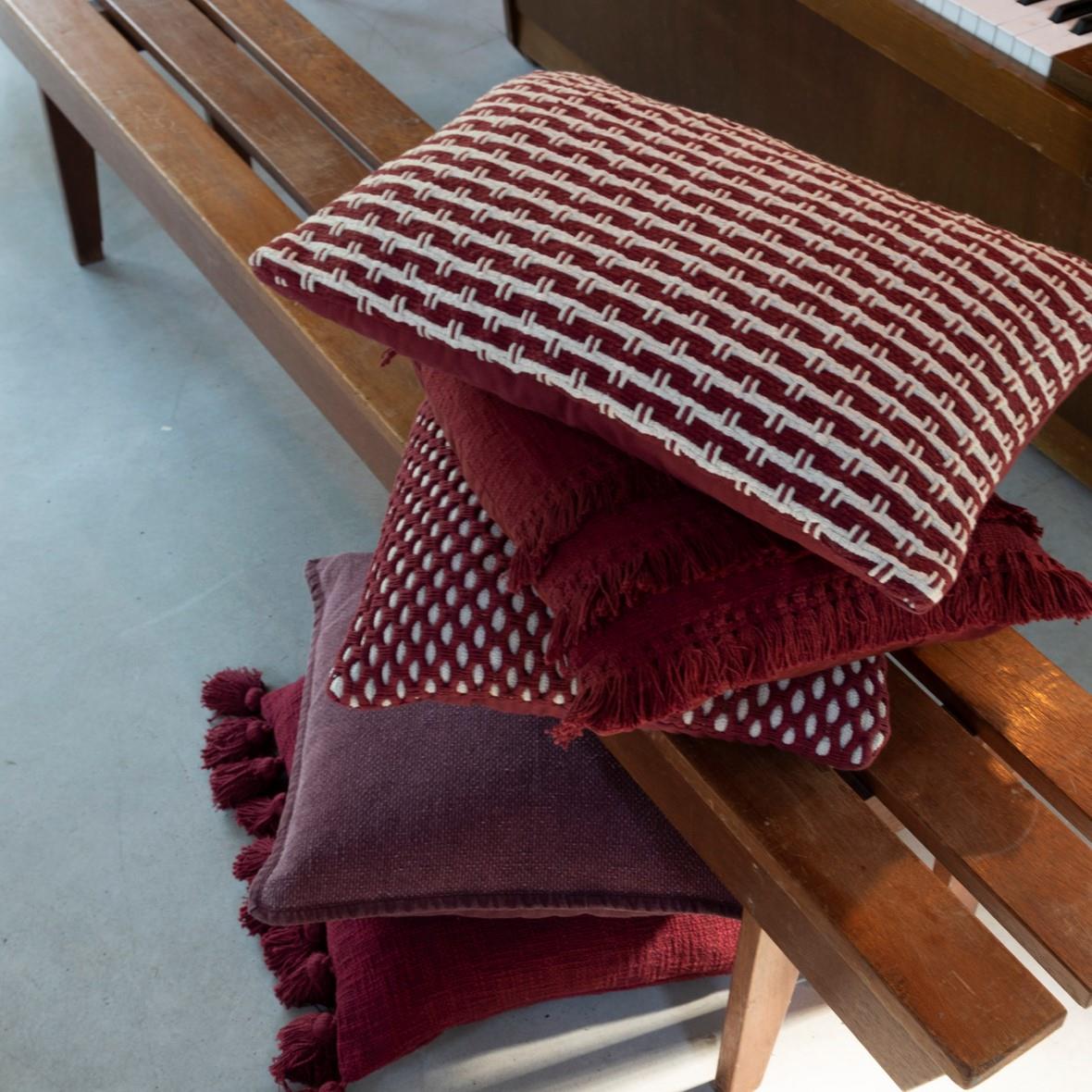 Dutch Decor kussenhoes DANA - 40x60 cm Merlot