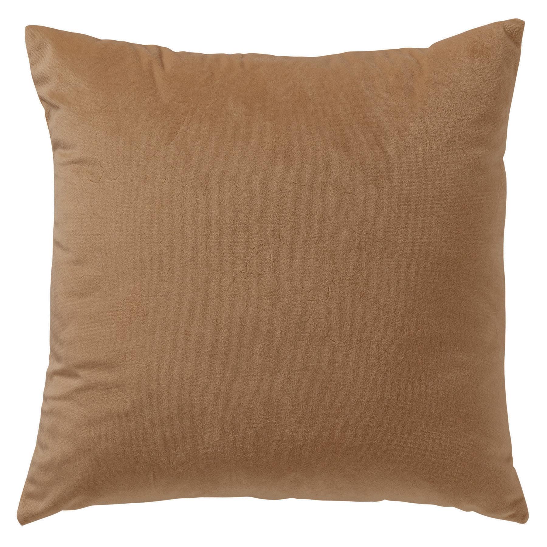 Dutch Decor kussenhoes CROCO - 40x40 cm Tobacco Brown