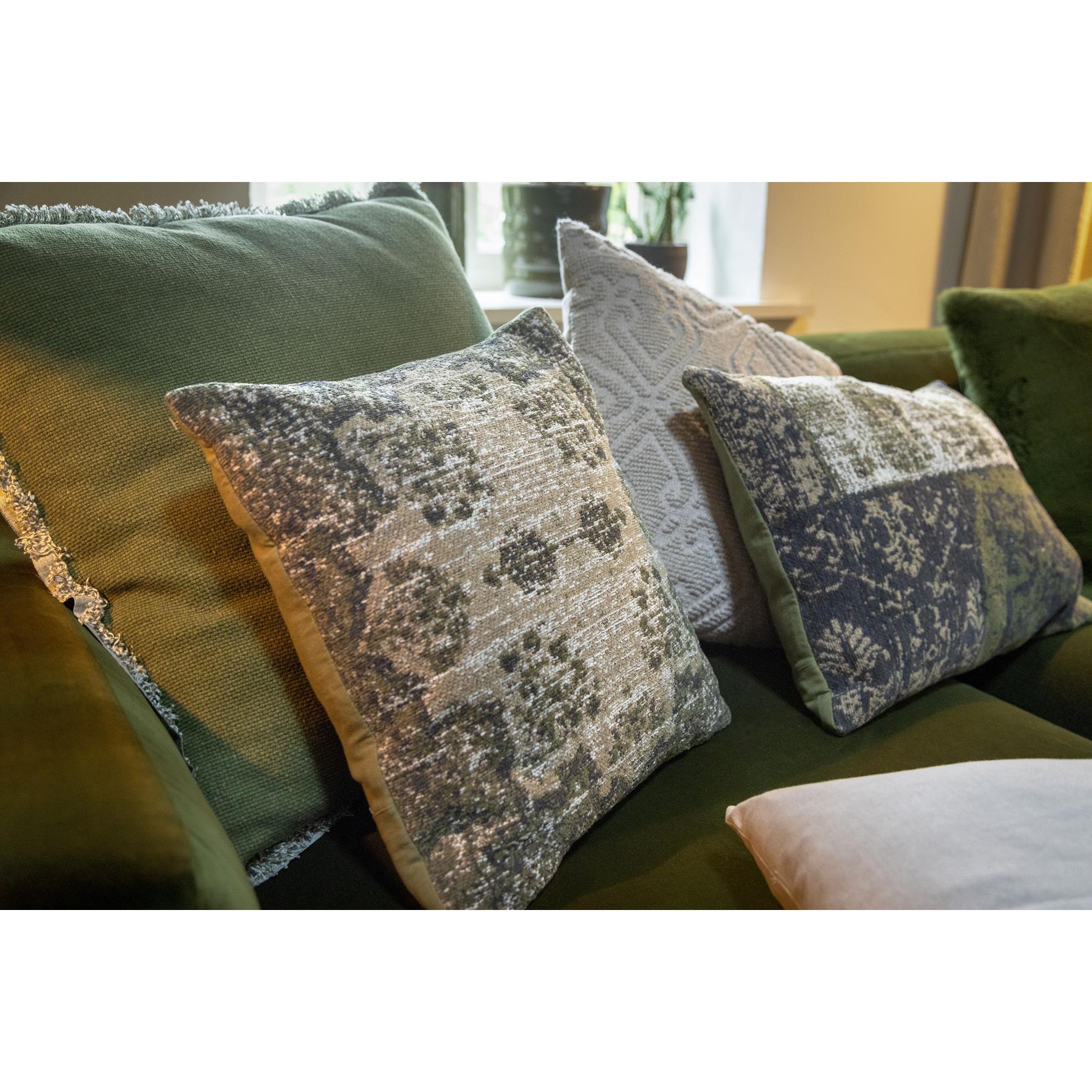 Dutch Decor kussenhoes NOAH - 45x45 cm Calliste Green