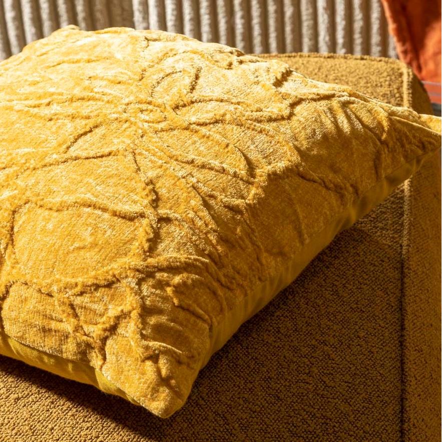 Dutch Decor kussenhoes FLORA - 45x45 cm Golden Glow
