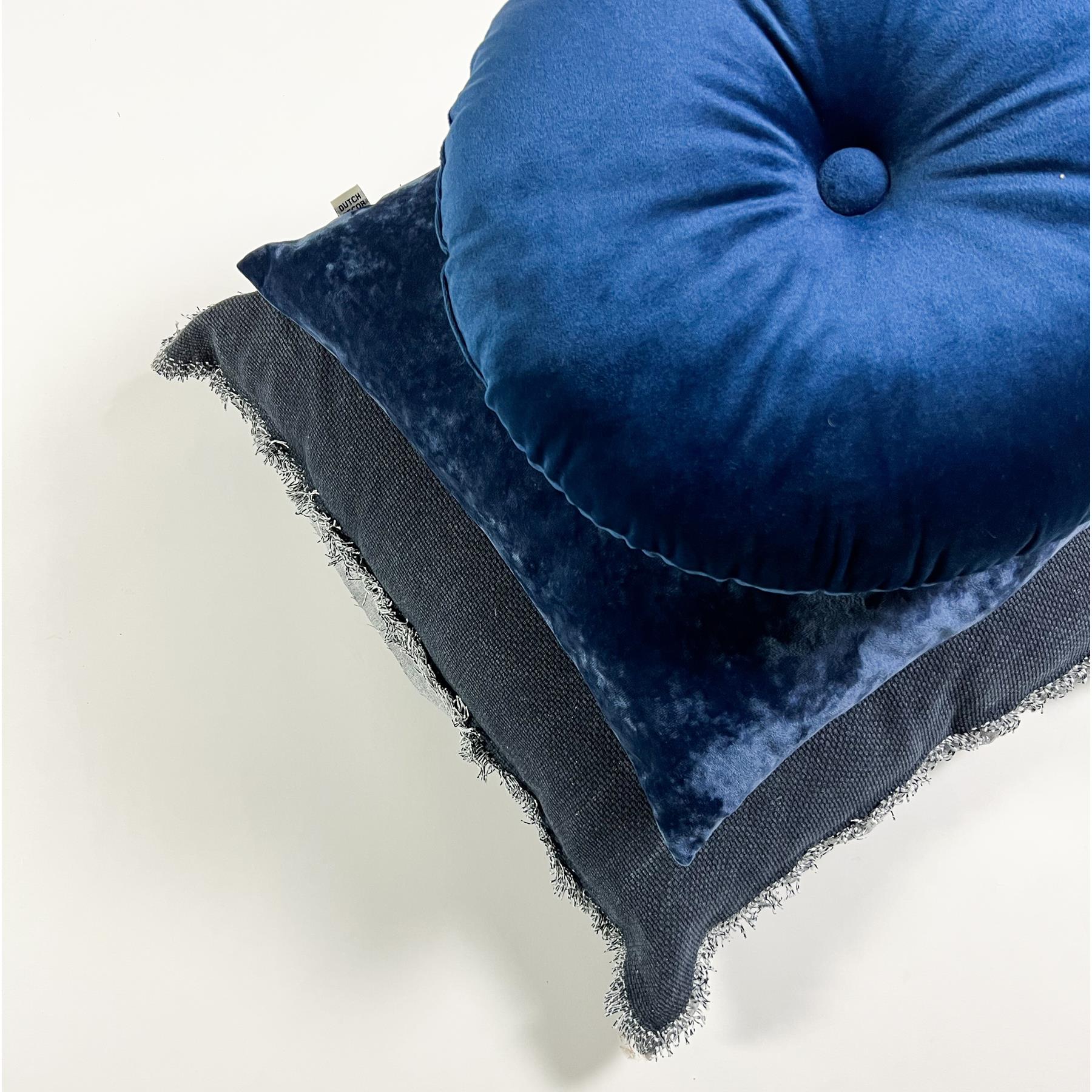 Dutch Decor kussenhoes SKY - 45x45 cm Insignia Blue