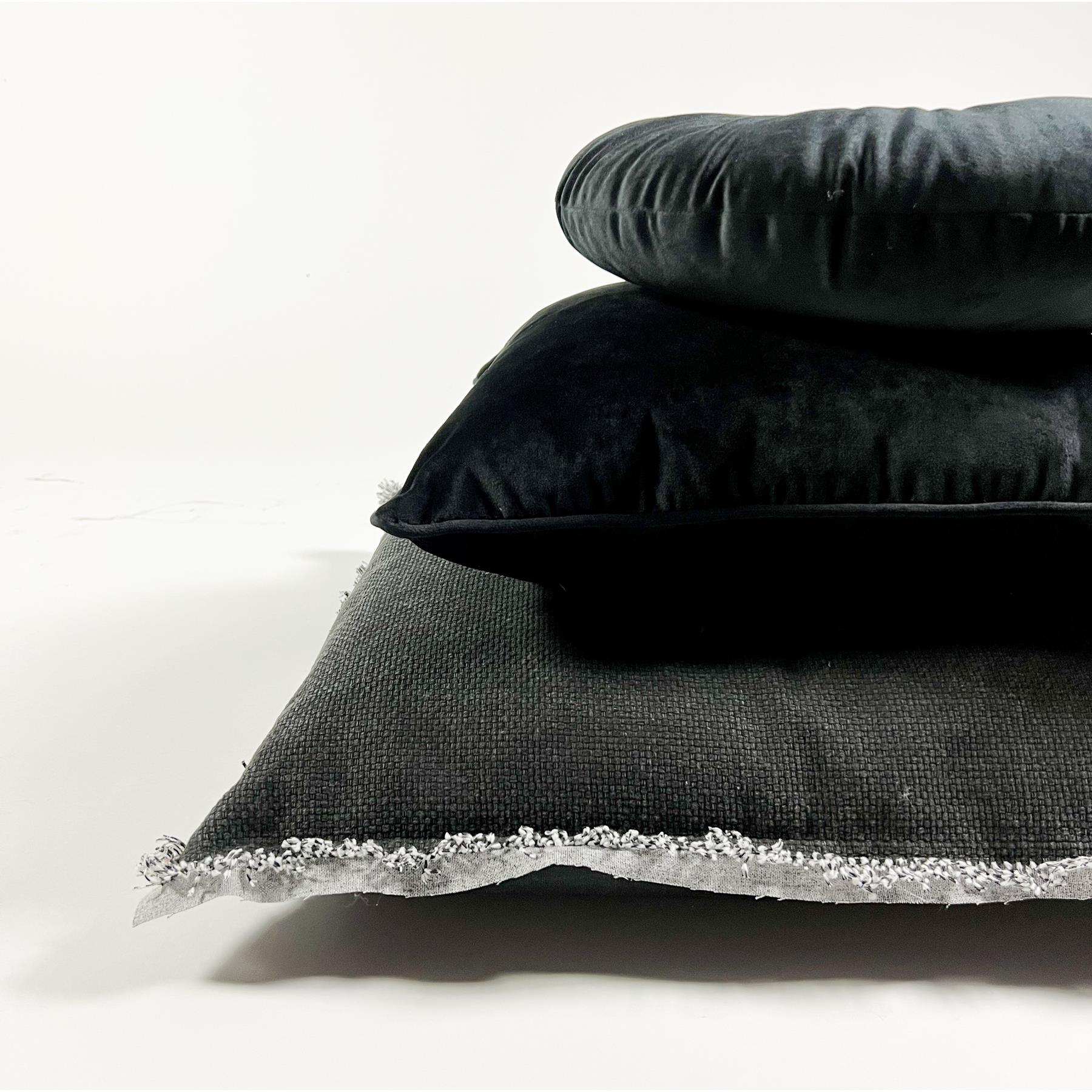Dutch Decor kussenhoes FINN - 45x45 cm Raven