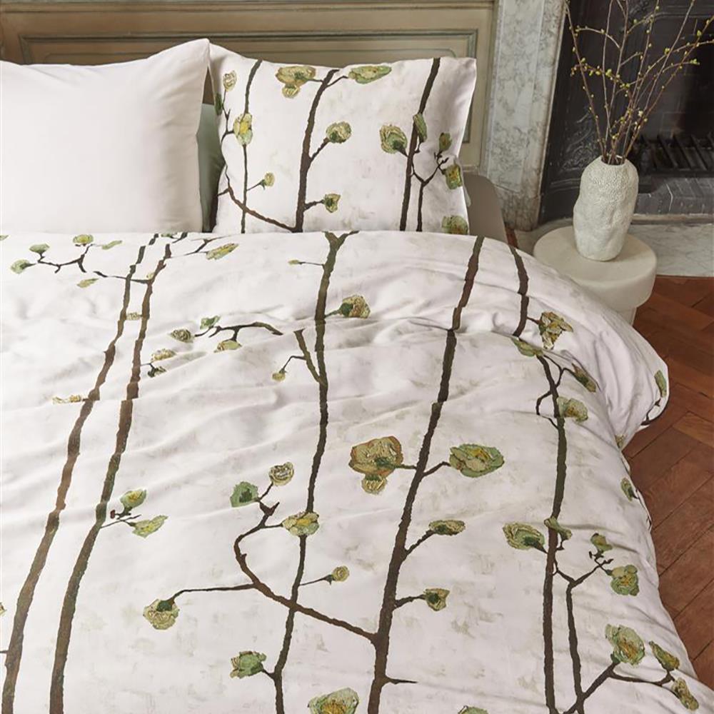 Beddinghouse x Van Gogh Plum Blossoms Dekbedovertrek 140 x 200|220 cm - Zand