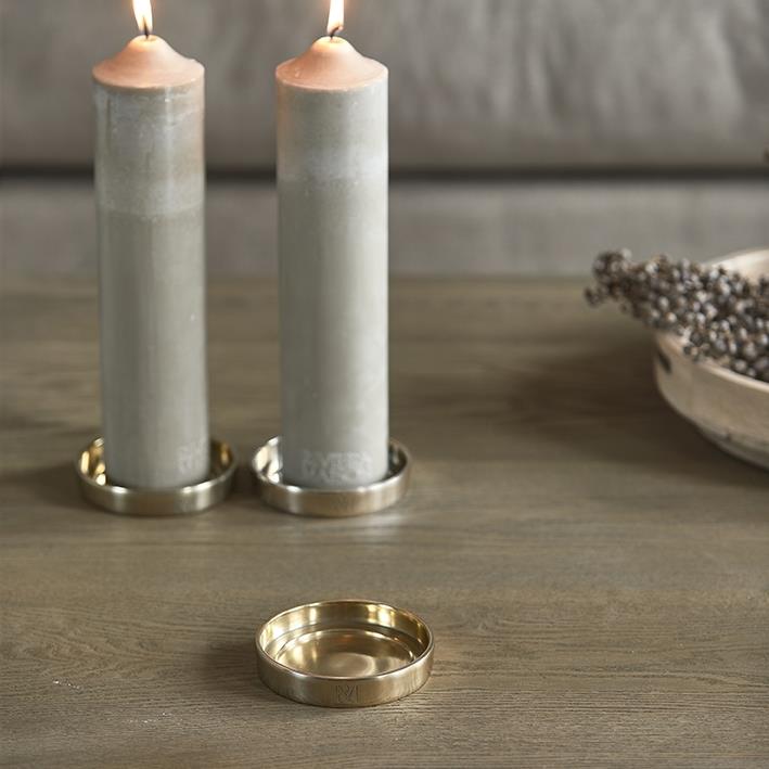 Riviera Maison Kaarsenhouders, Goud - Maxime - 2 stuks